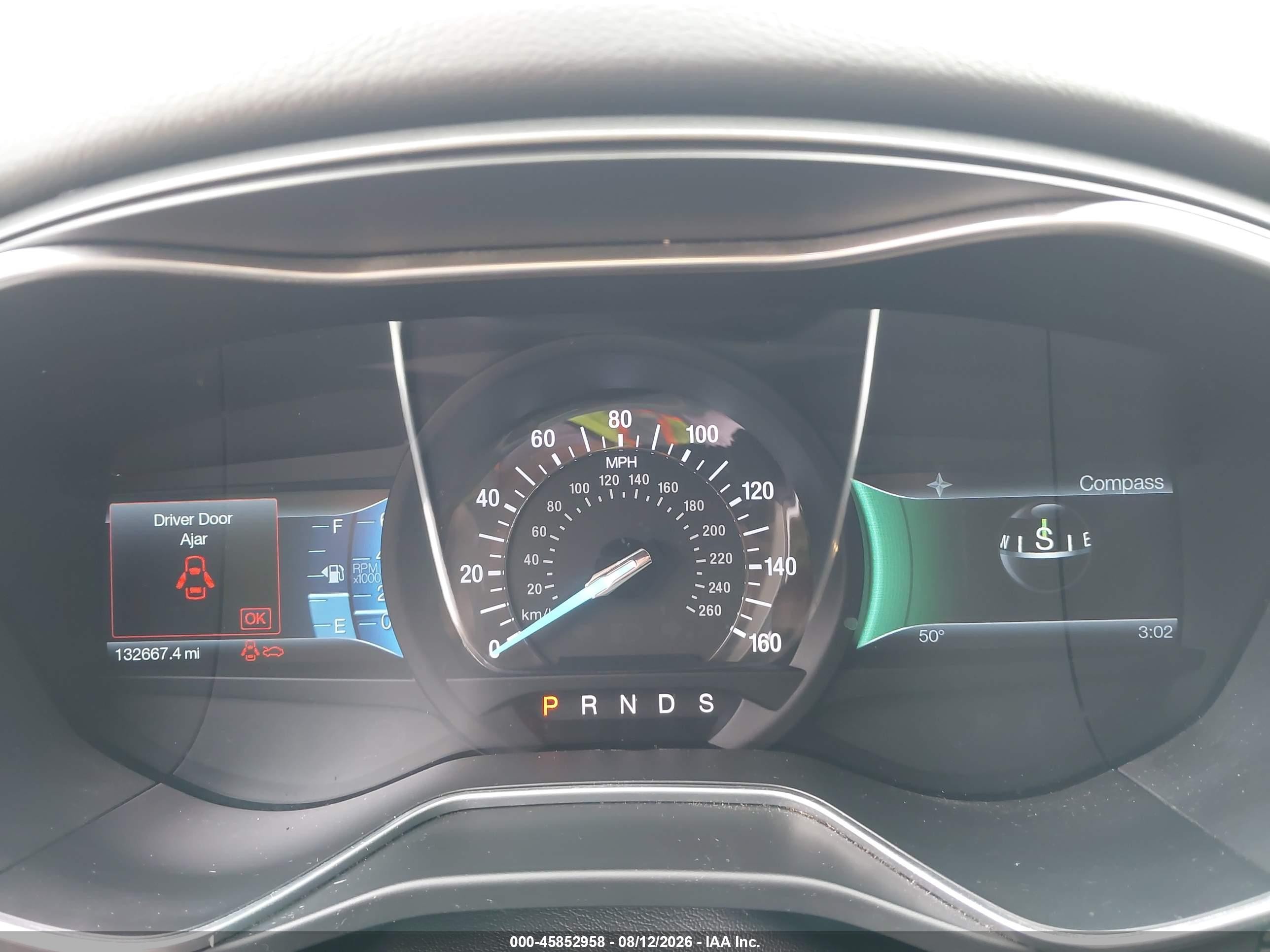 2014 Ford Fusion Titanium Белый vin: 3FA6P0K96ER390147