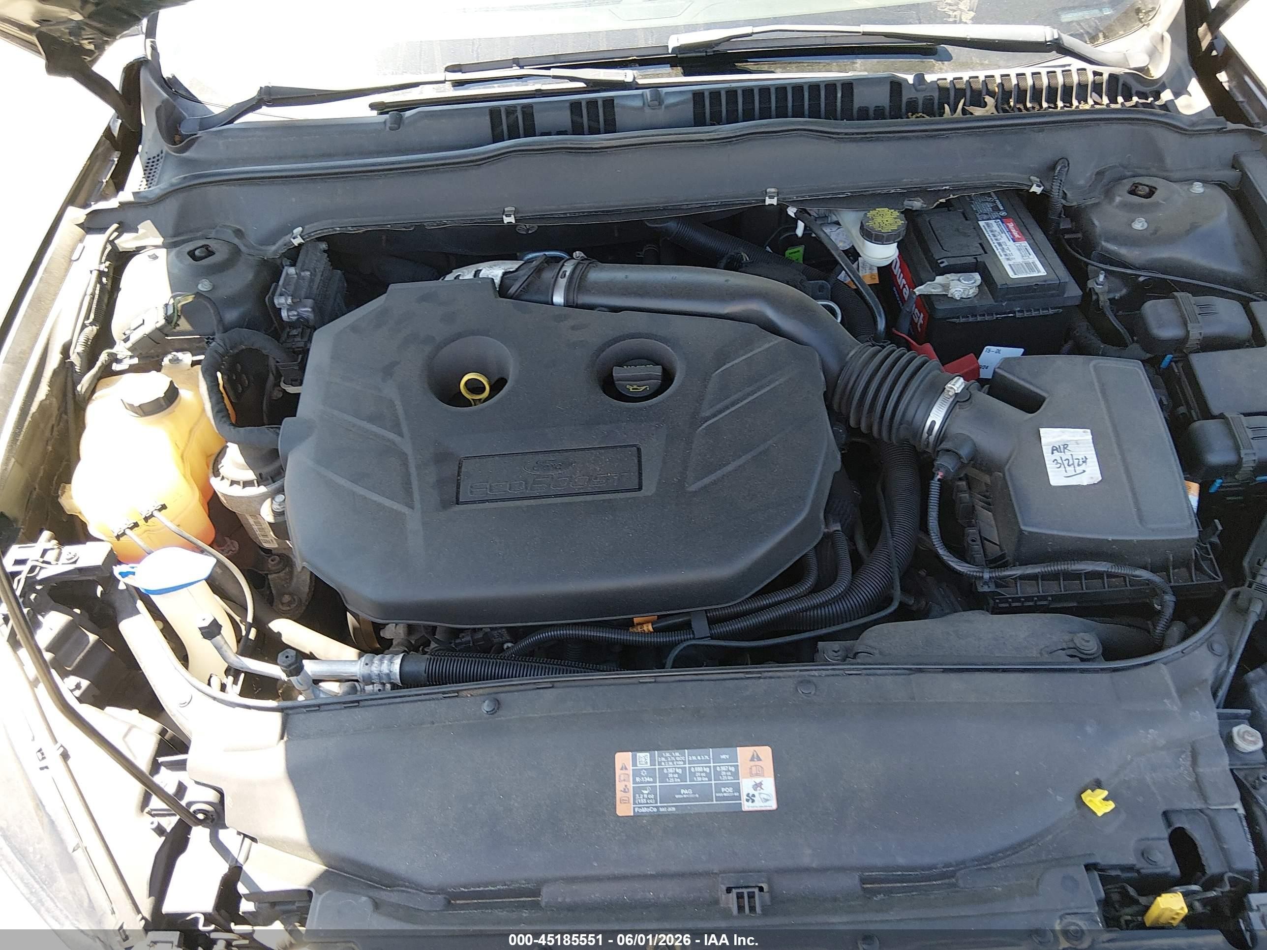 2015 Ford Fusion Titanium Black vin: 3FA6P0K96FR217455