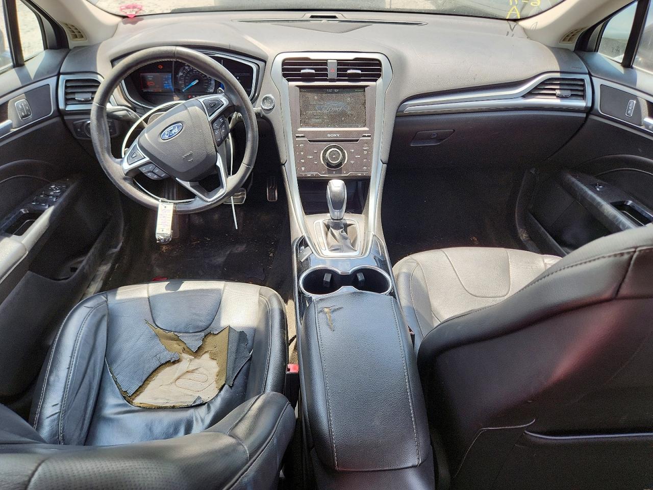 2015 Ford Fusion Titanium Угольный vin: 3FA6P0K96FR277462