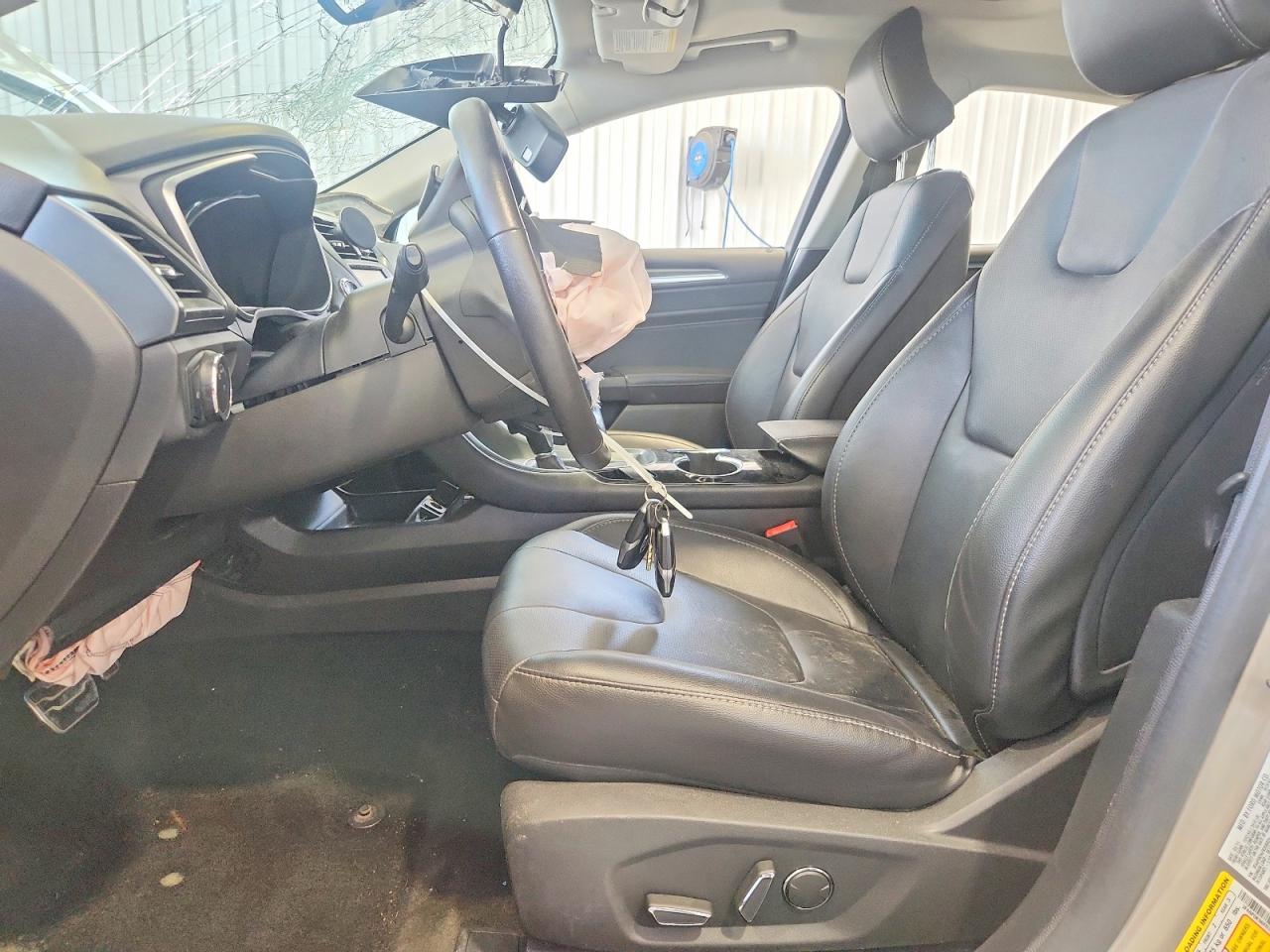 2015 Ford Fusion Titanium Gray vin: 3FA6P0K96FR308824