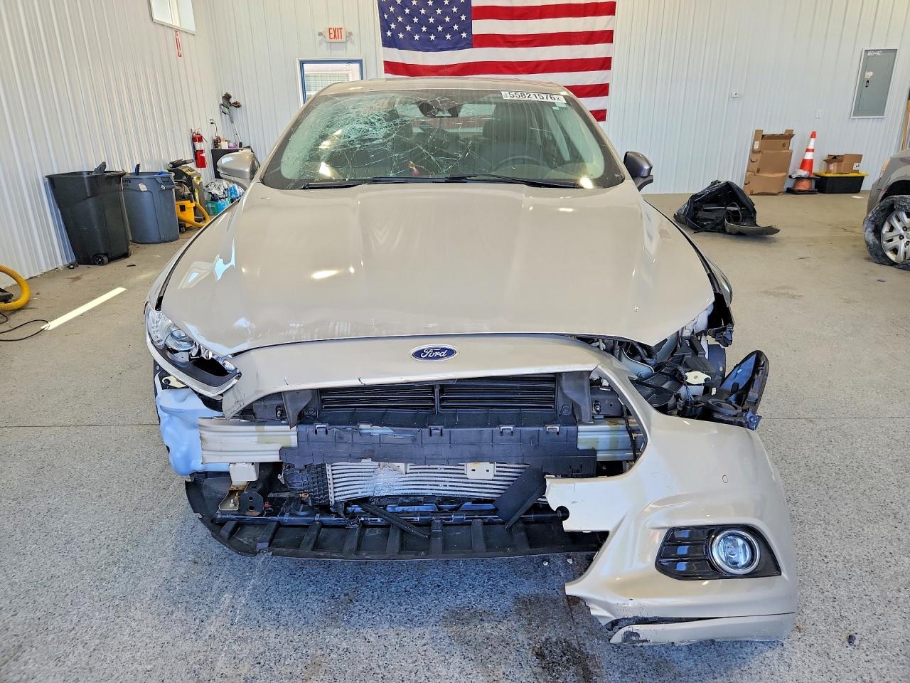 2015 Ford Fusion Titanium Gray vin: 3FA6P0K96FR308824