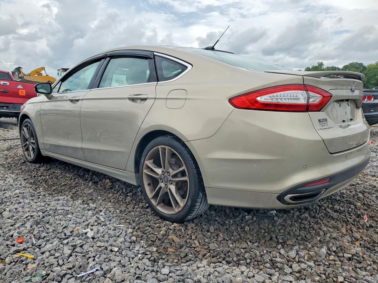 2016 Ford Fusion Titanium Gold vin: 3FA6P0K96GR183325