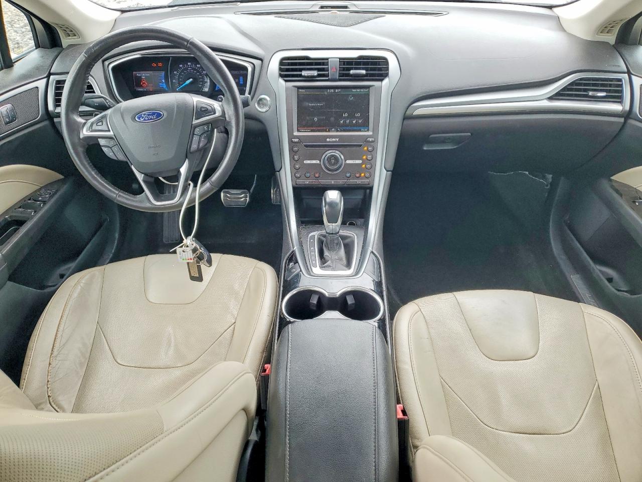 2016 Ford Fusion Titanium Gold vin: 3FA6P0K96GR183325