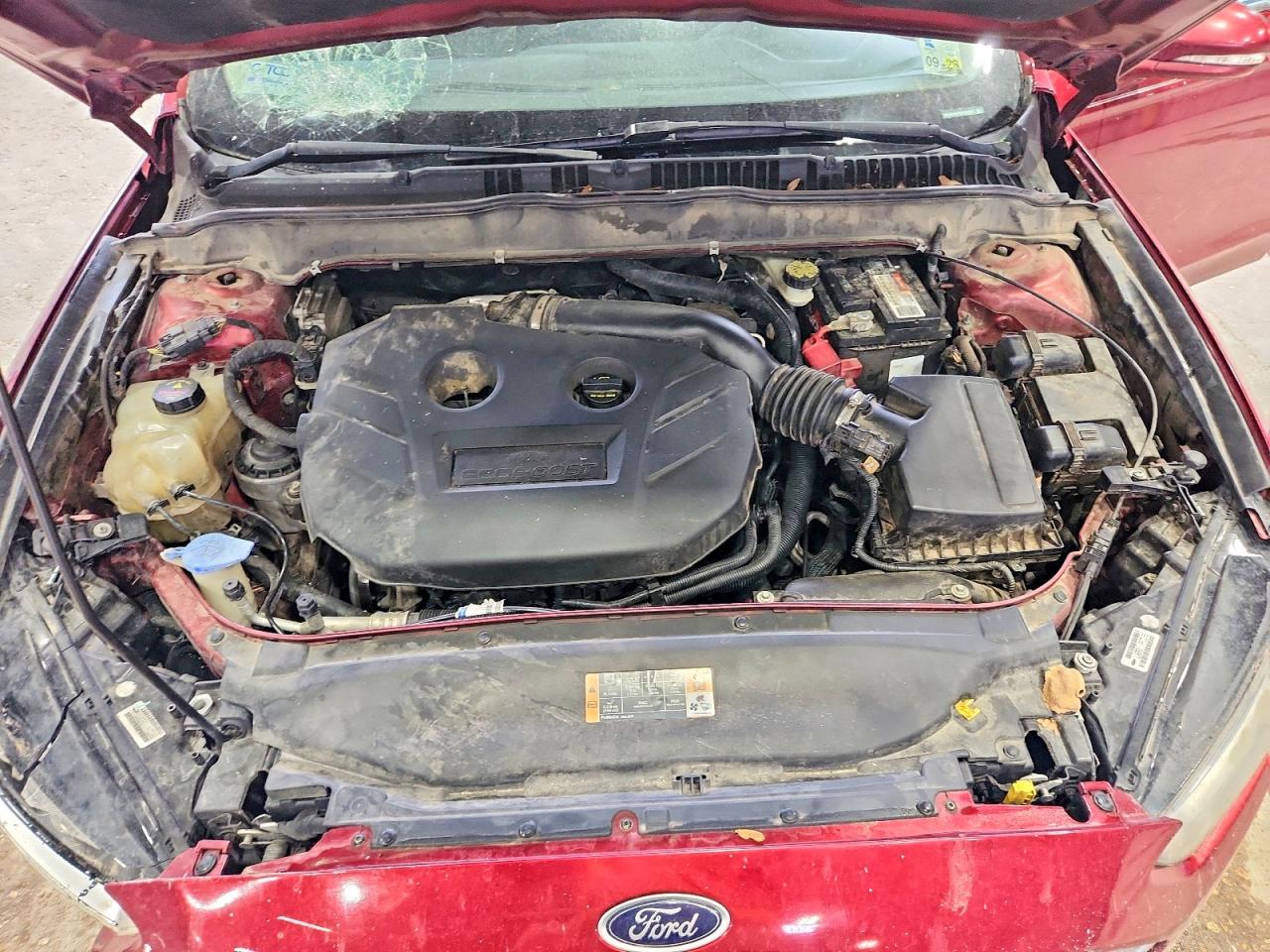 2013 Ford Fusion Titanium Burgundy vin: 3FA6P0K97DR101503