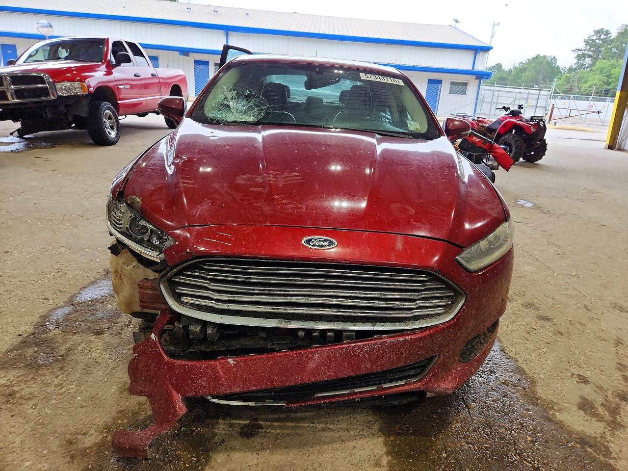 2013 Ford Fusion Titanium Burgundy vin: 3FA6P0K97DR101503