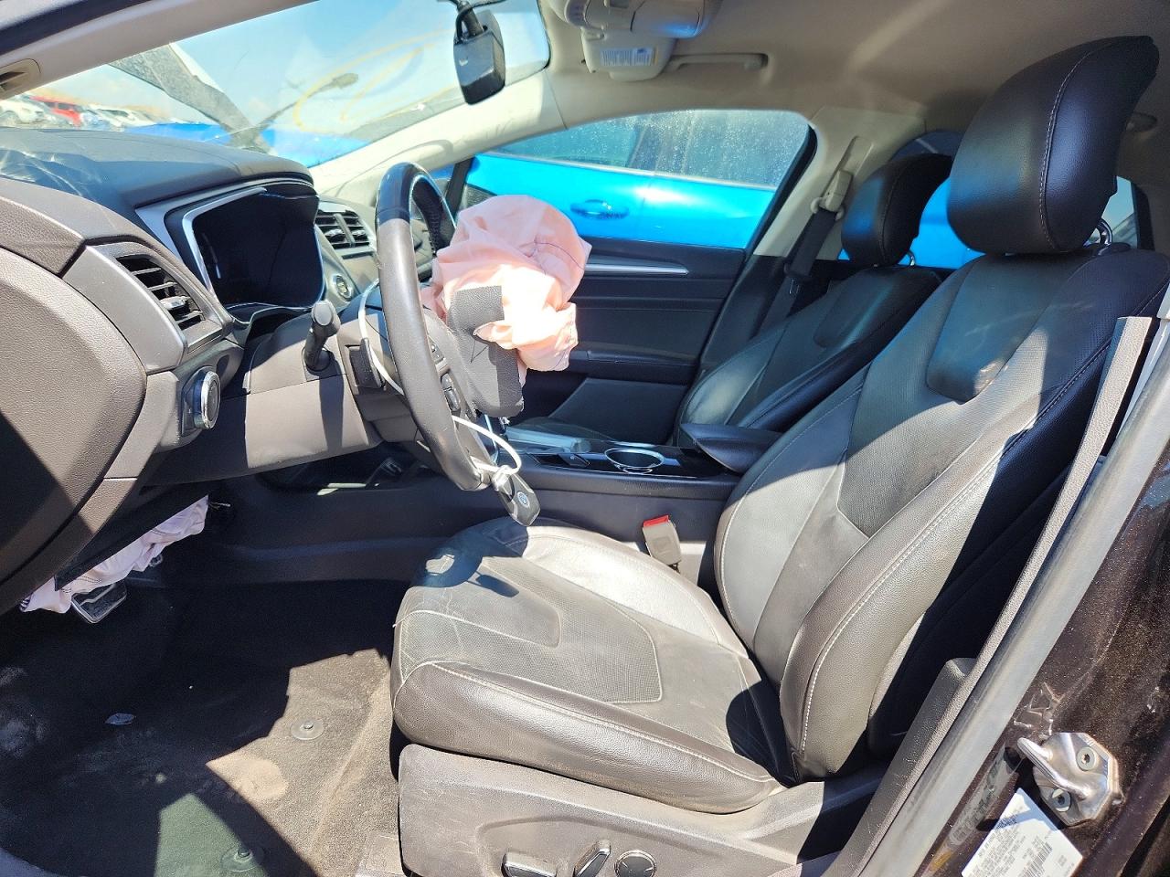 2013 Ford Fusion Titanium Black vin: 3FA6P0K97DR114932