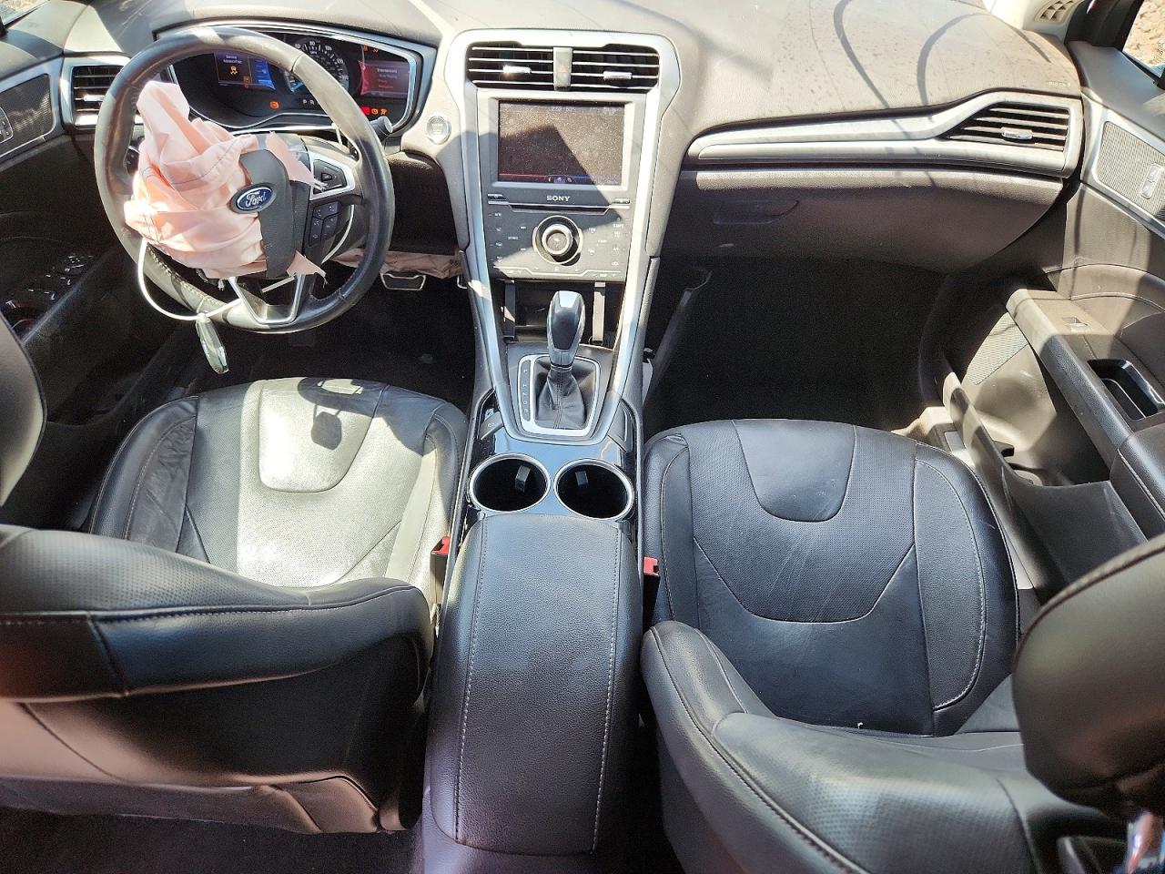 2013 Ford Fusion Titanium Black vin: 3FA6P0K97DR114932