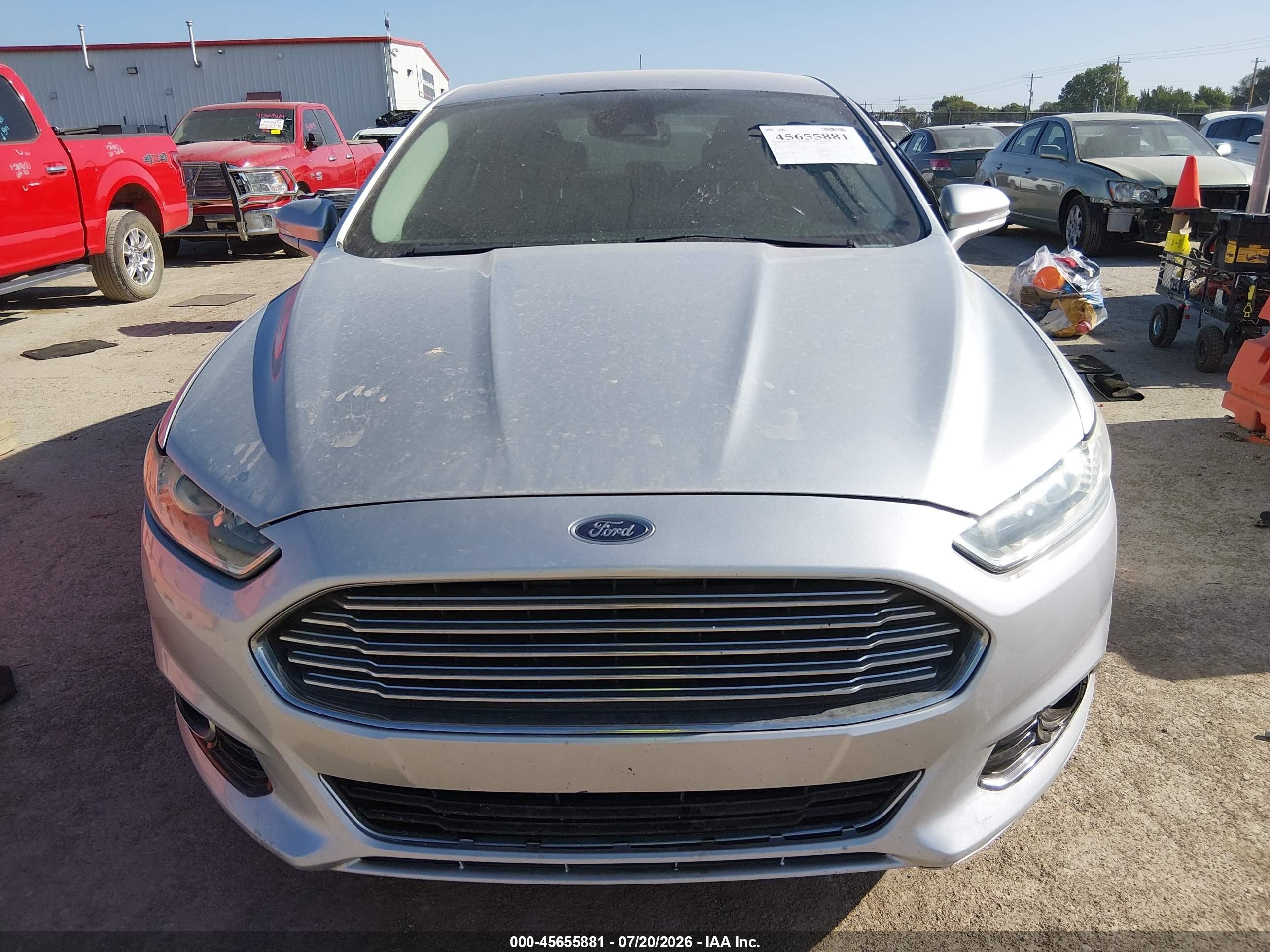 2013 Ford Fusion Titanium Silver vin: 3FA6P0K97DR241776