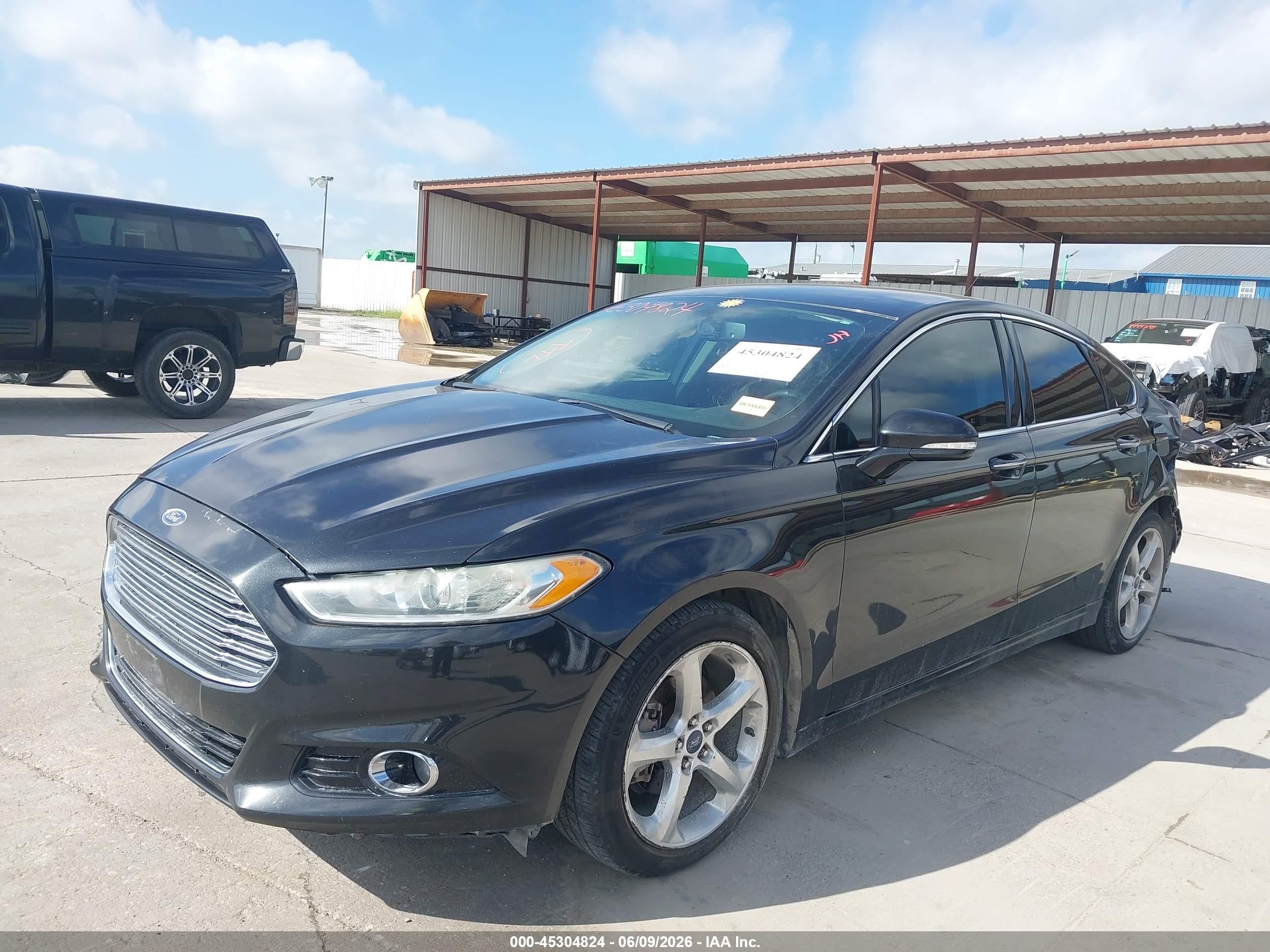 2013 Ford Fusion Titanium Black vin: 3FA6P0K97DR249005