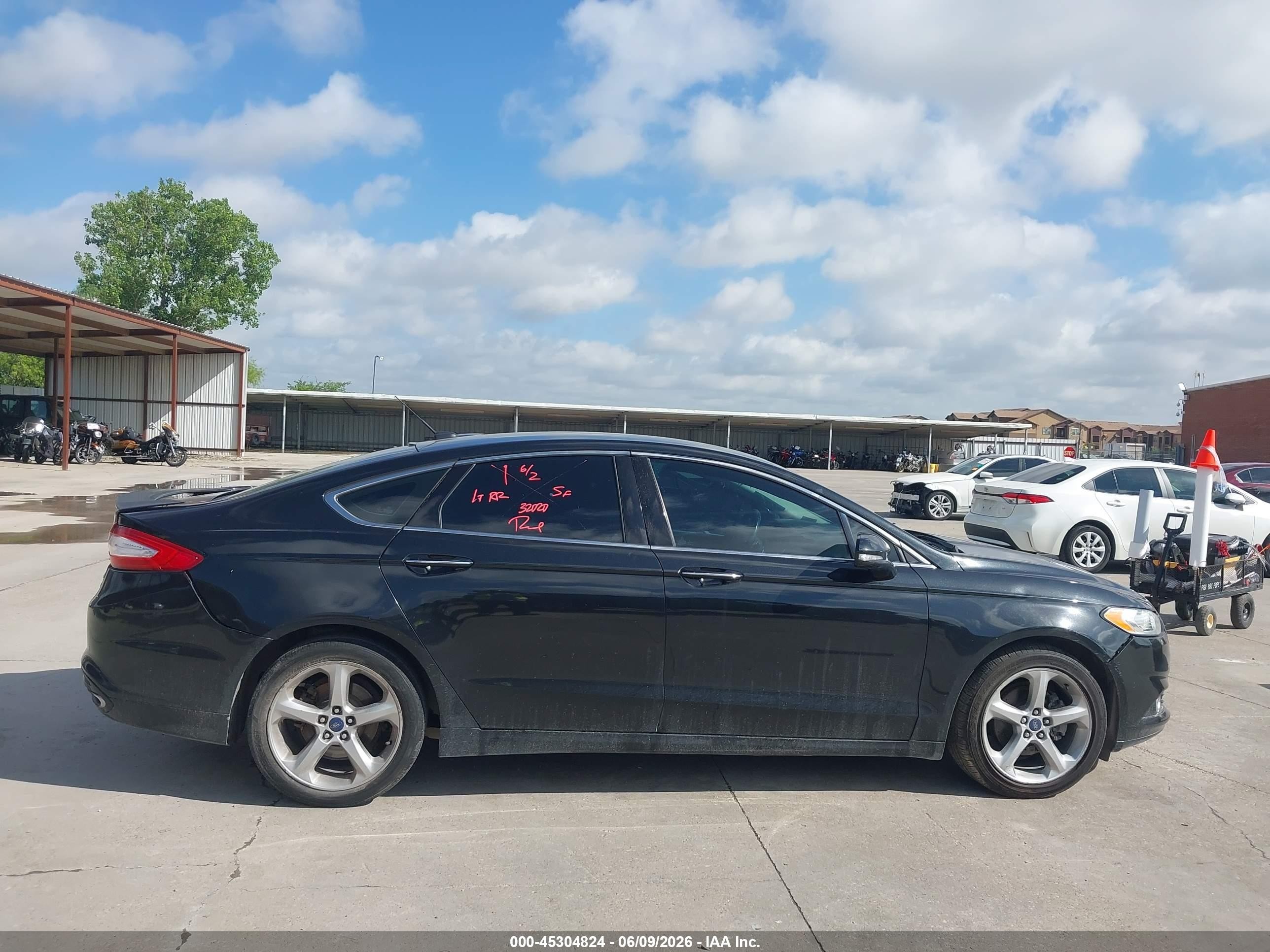 2013 Ford Fusion Titanium Black vin: 3FA6P0K97DR249005