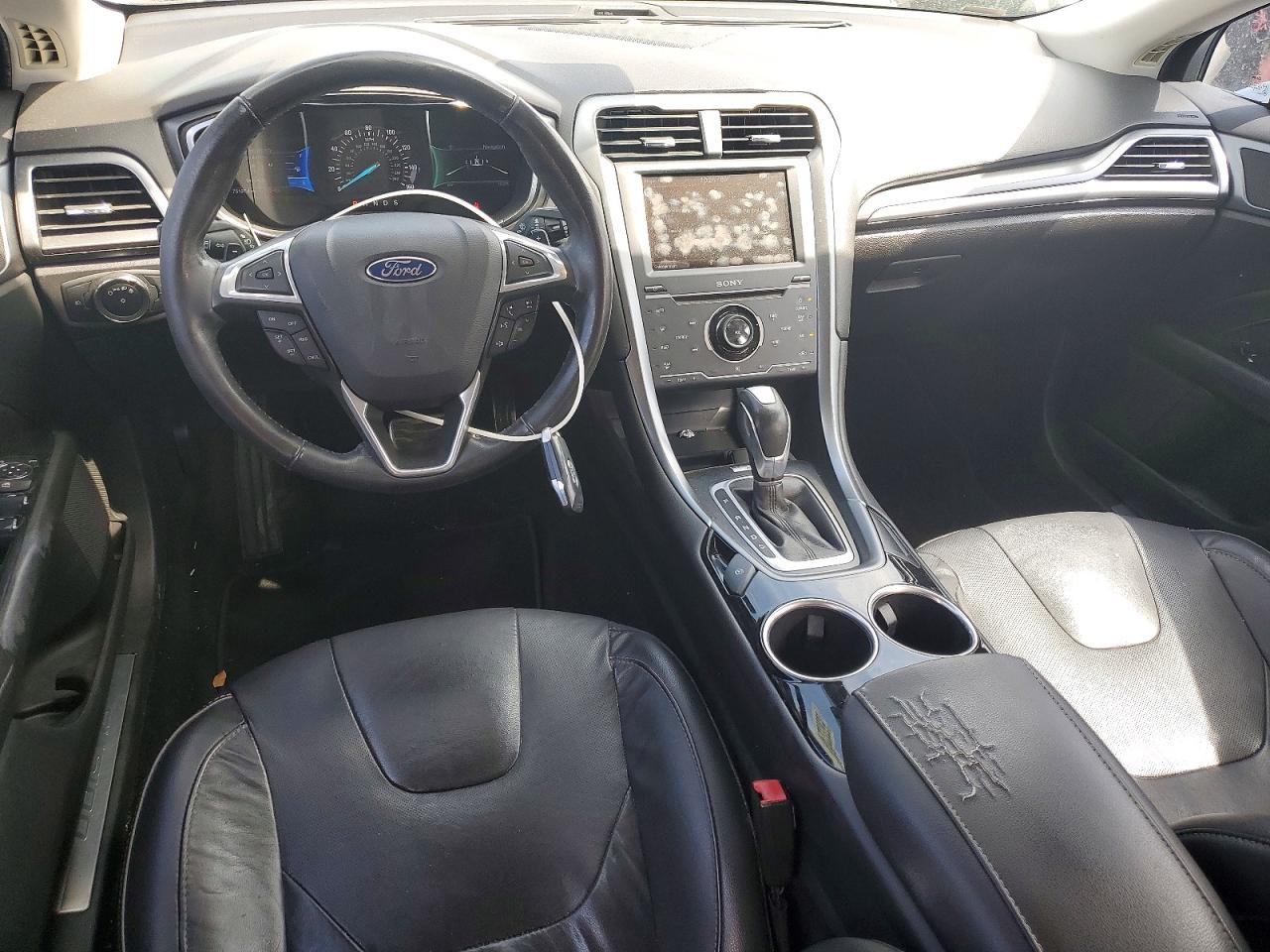 2013 Ford Fusion Titanium Silver vin: 3FA6P0K97DR254401