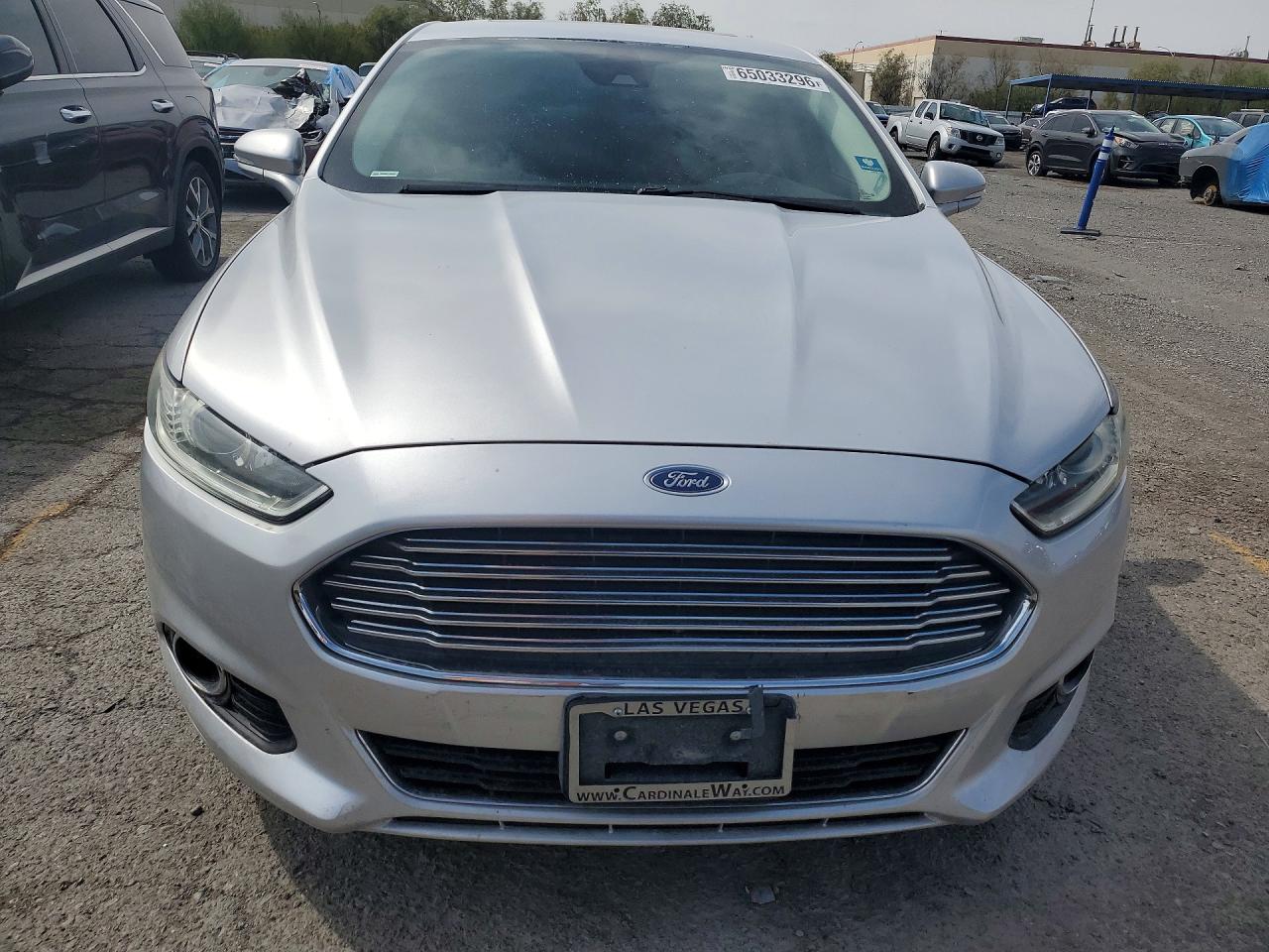 2013 Ford Fusion Titanium Silver vin: 3FA6P0K97DR254401