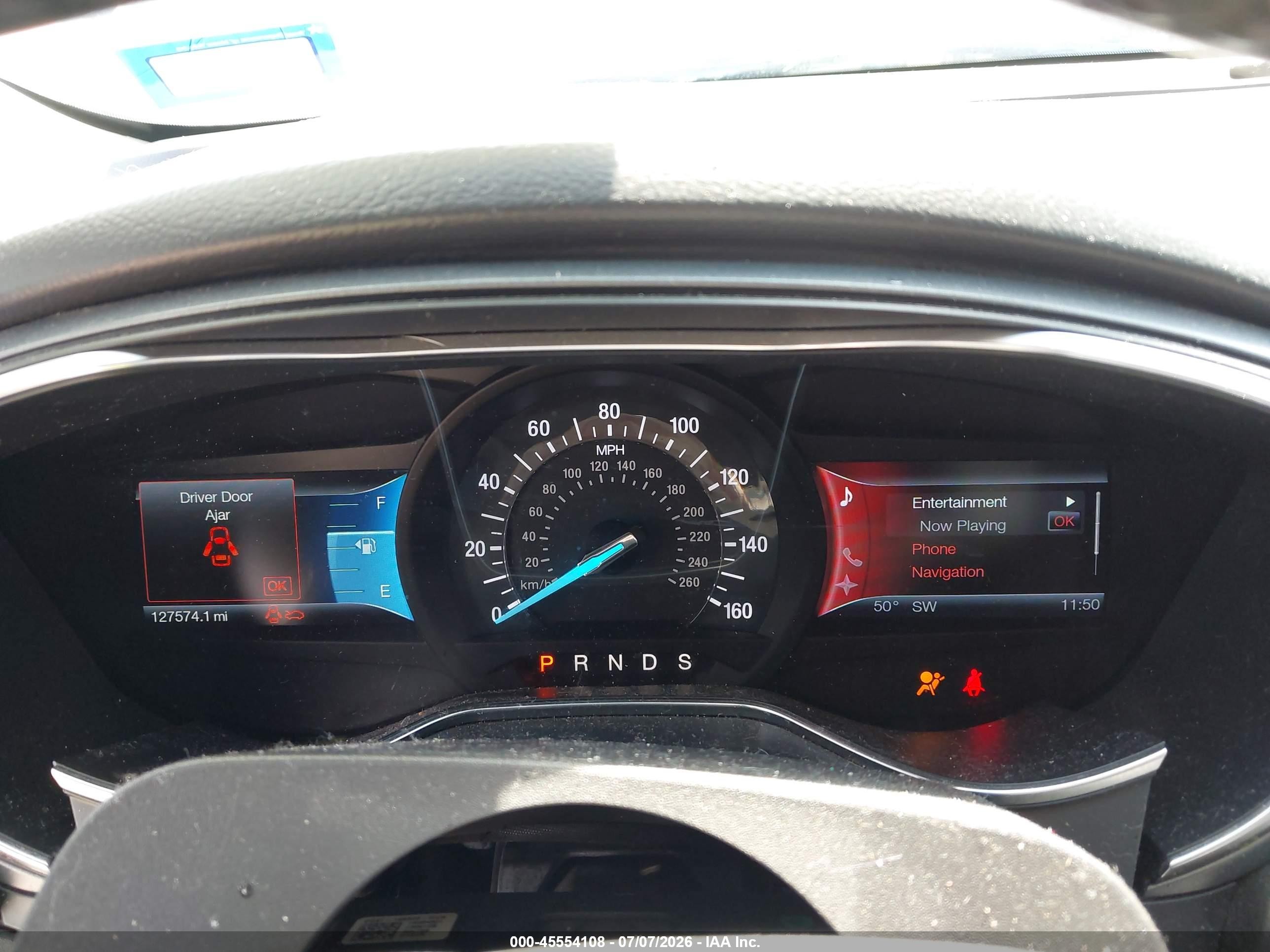 2013 Ford Fusion Titanium Белый vin: 3FA6P0K97DR303872