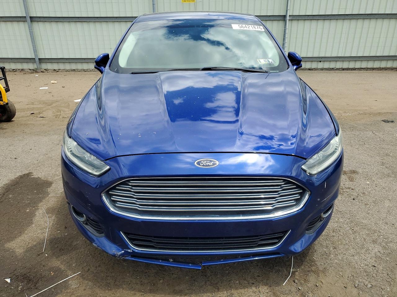 2014 Ford Fusion Titanium Blue vin: 3FA6P0K97ER109750