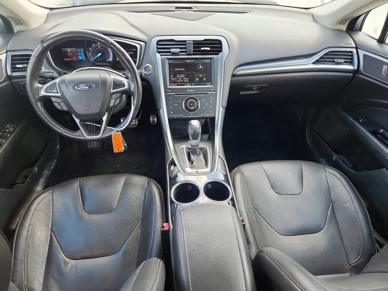 2014 Ford Fusion Titanium Silver vin: 3FA6P0K97ER145115