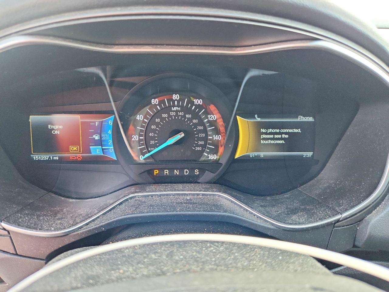 2014 Ford Fusion Titanium Silver vin: 3FA6P0K97ER145115