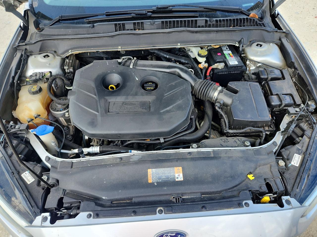 2014 Ford Fusion Titanium Silver vin: 3FA6P0K97ER145115