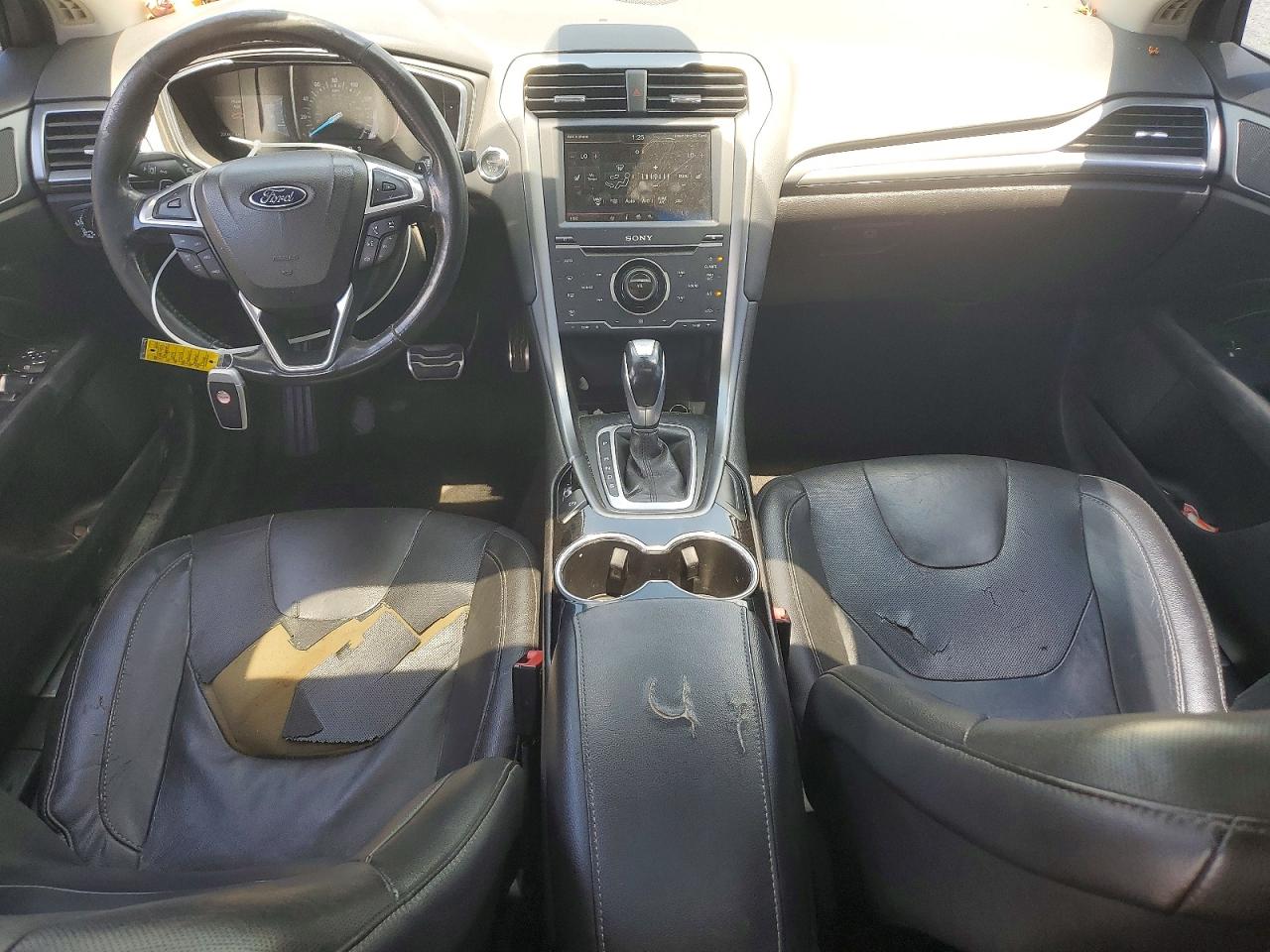 2014 Ford Fusion Titanium Black vin: 3FA6P0K97ER172735