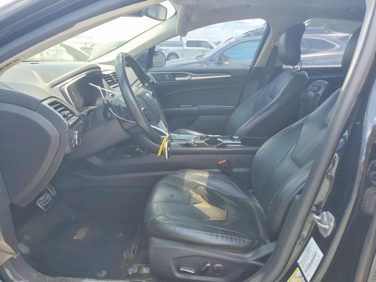 2014 Ford Fusion Titanium Black vin: 3FA6P0K97ER172735