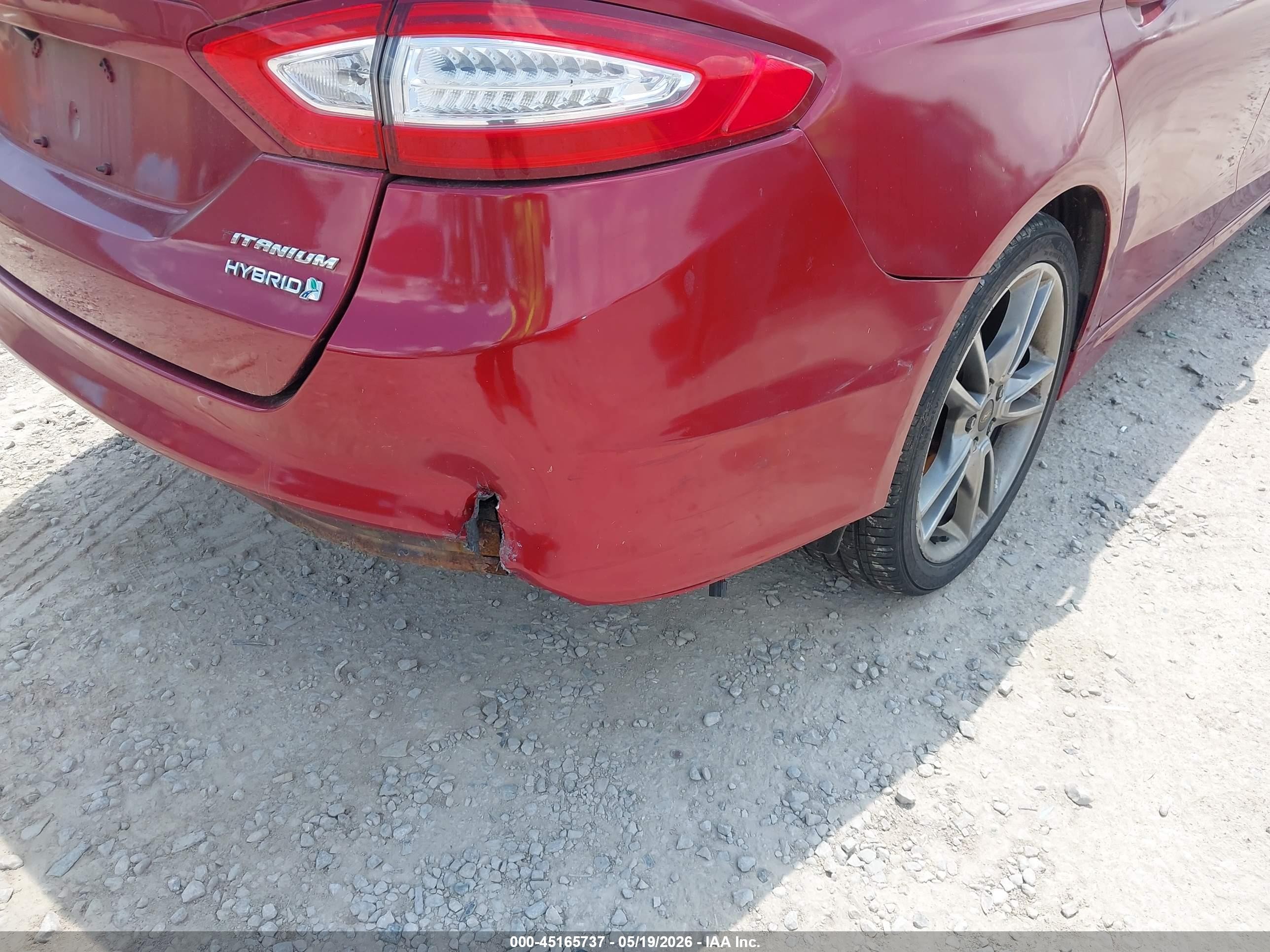 2014 Ford Fusion Titanium Темно-бордовый vin: 3FA6P0K97ER218547