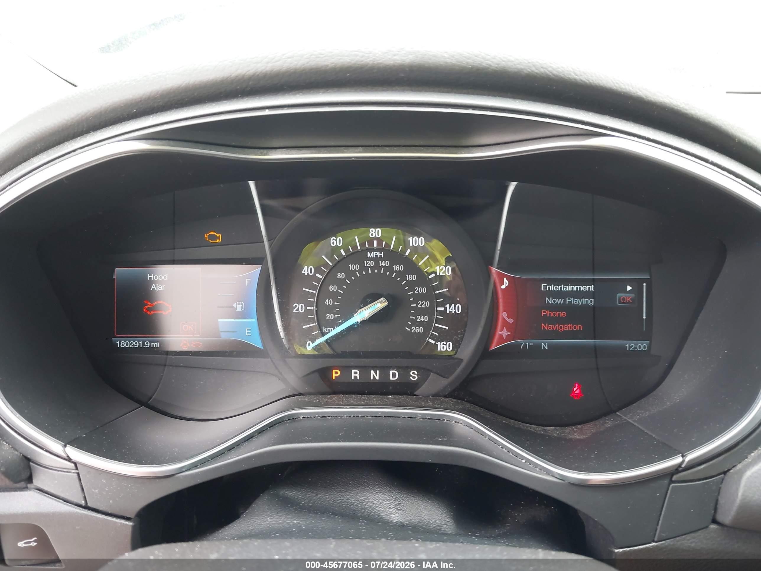 2014 Ford Fusion Titanium Черный vin: 3FA6P0K97ER247482