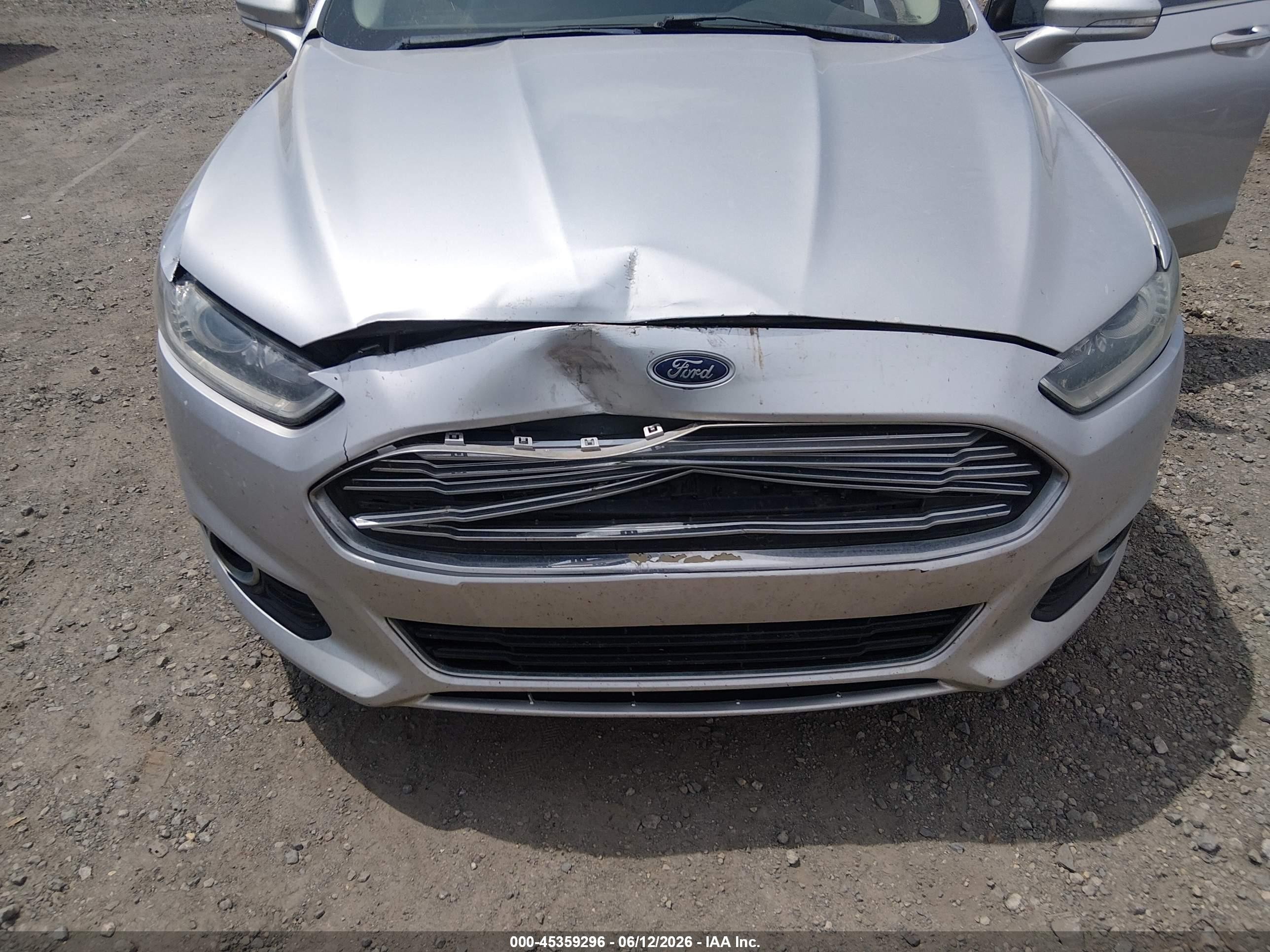 2014 Ford Fusion Titanium Silver vin: 3FA6P0K97ER270809