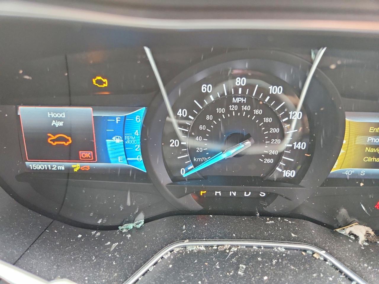 2014 Ford Fusion Titanium Blue vin: 3FA6P0K97ER297797