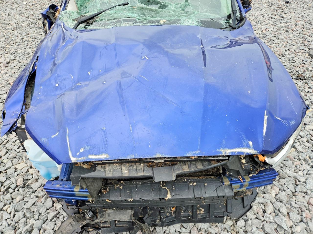 2014 Ford Fusion Titanium Blue vin: 3FA6P0K97ER297797