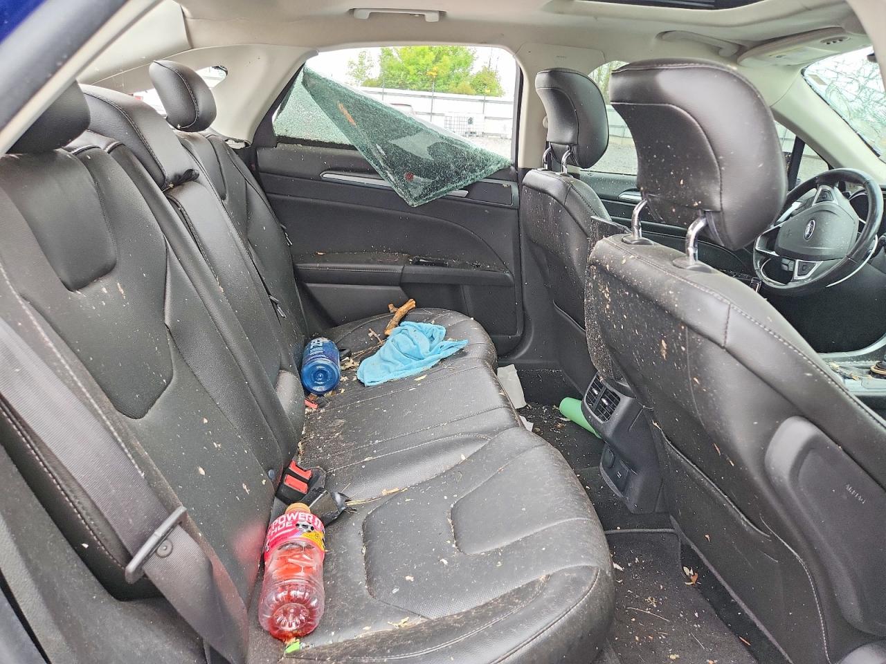 2014 Ford Fusion Titanium Blue vin: 3FA6P0K97ER297797