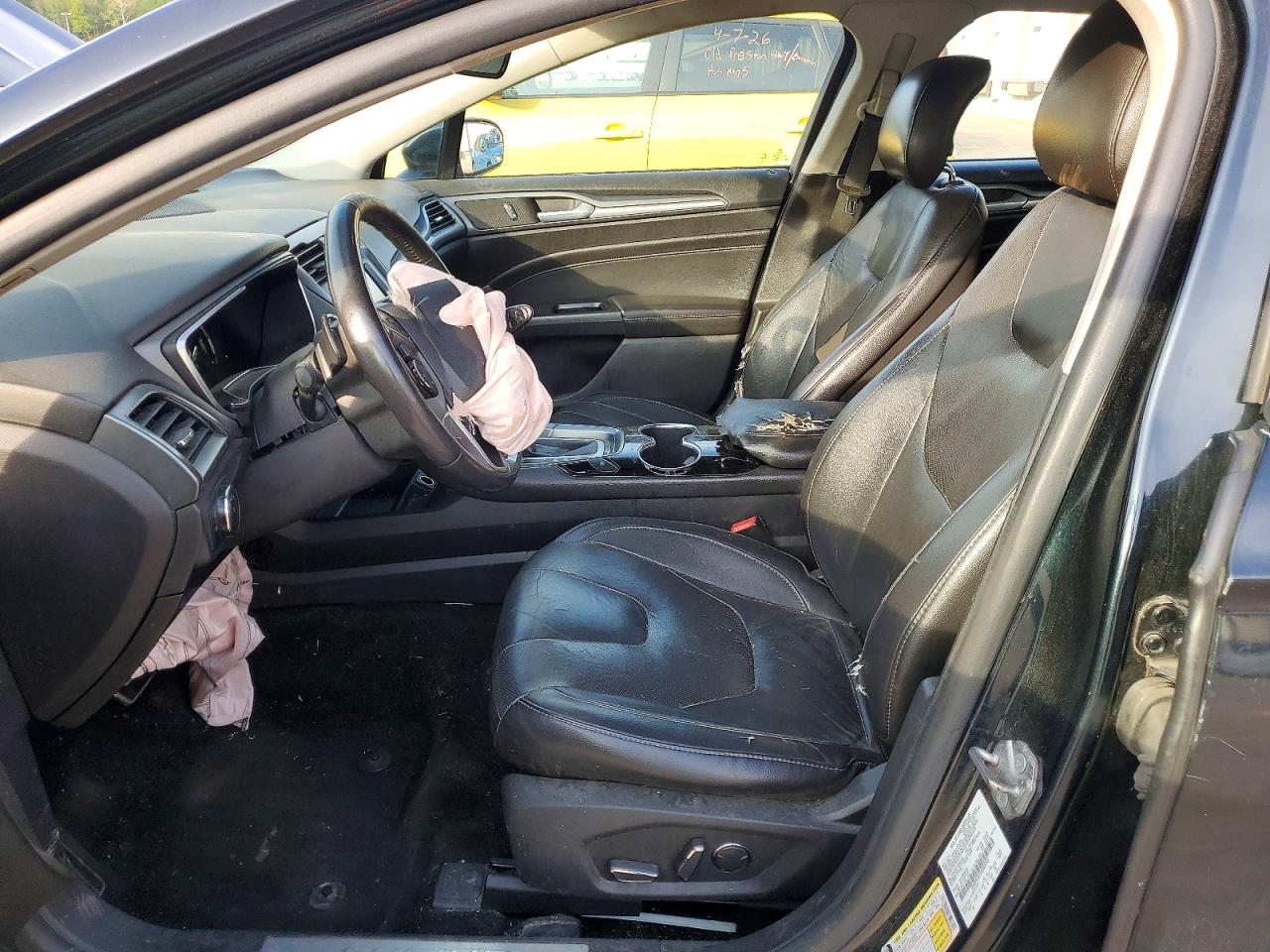 2014 Ford Fusion Titanium Blue vin: 3FA6P0K97ER300343