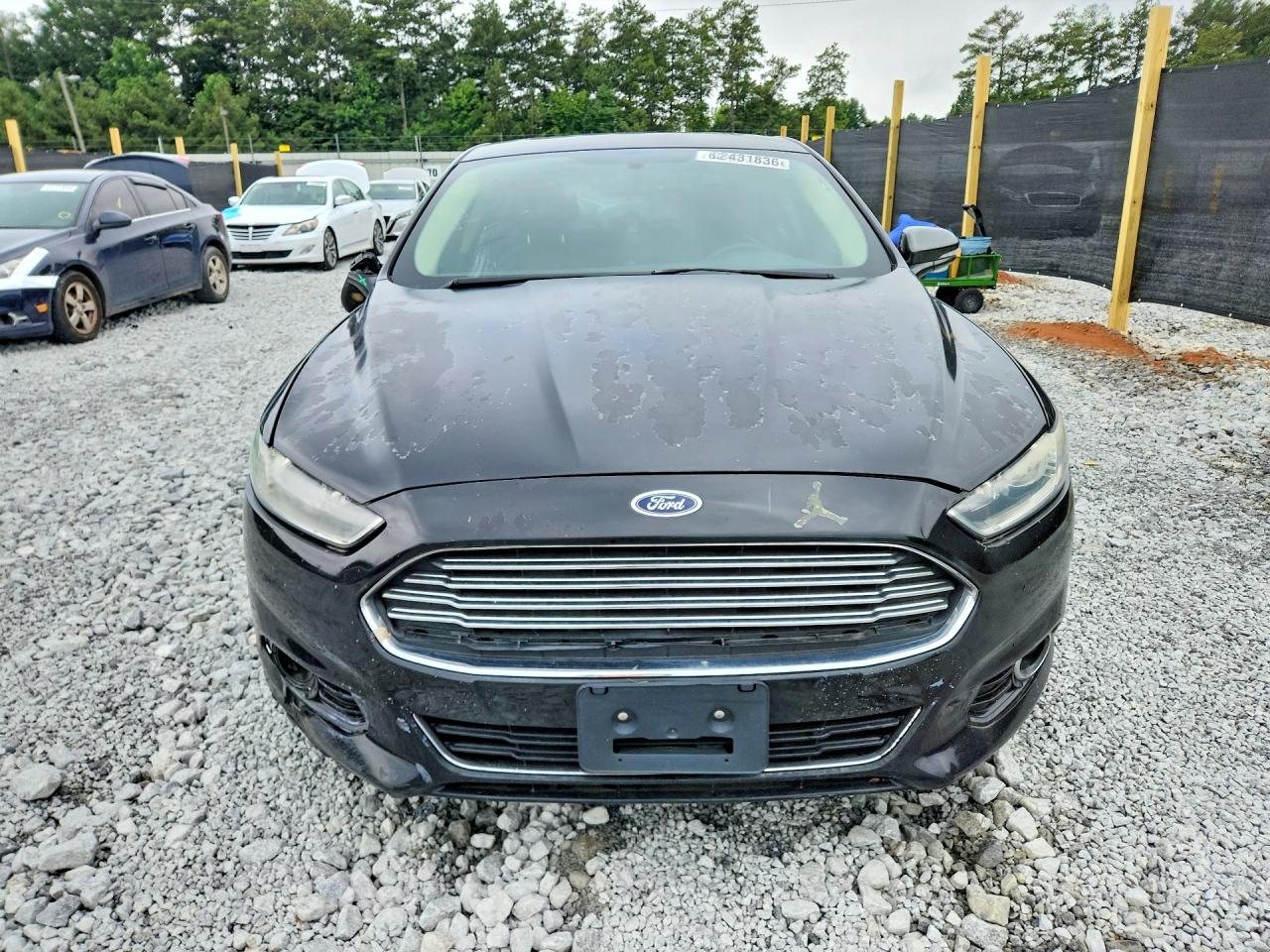 2014 Ford Fusion Titanium Black vin: 3FA6P0K97ER304537