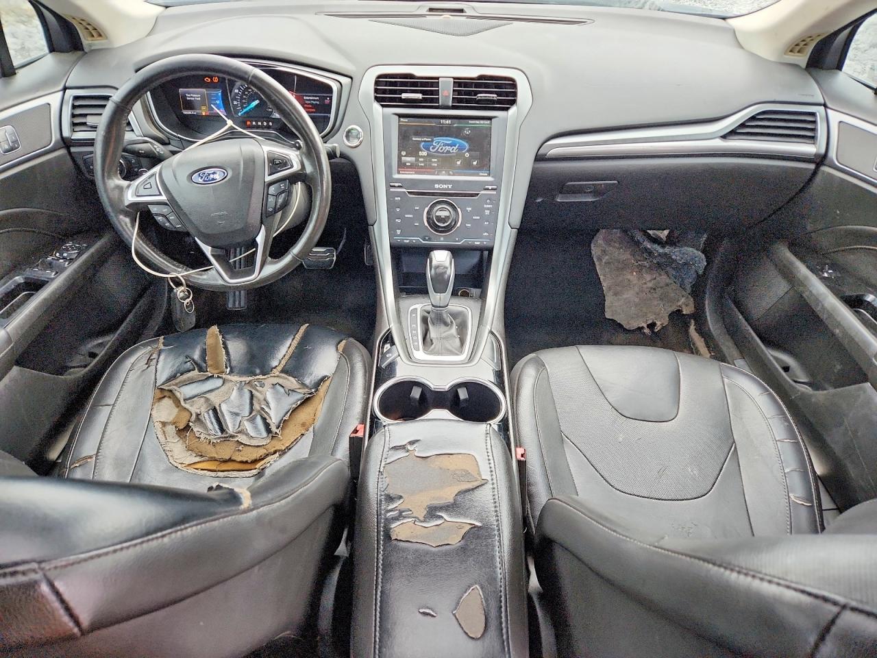 2014 Ford Fusion Titanium Black vin: 3FA6P0K97ER304537