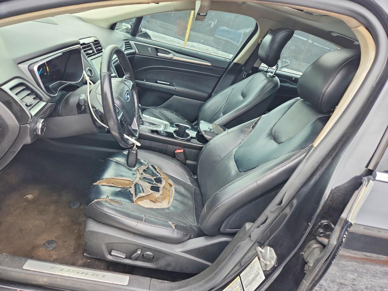 2014 Ford Fusion Titanium Black vin: 3FA6P0K97ER304537