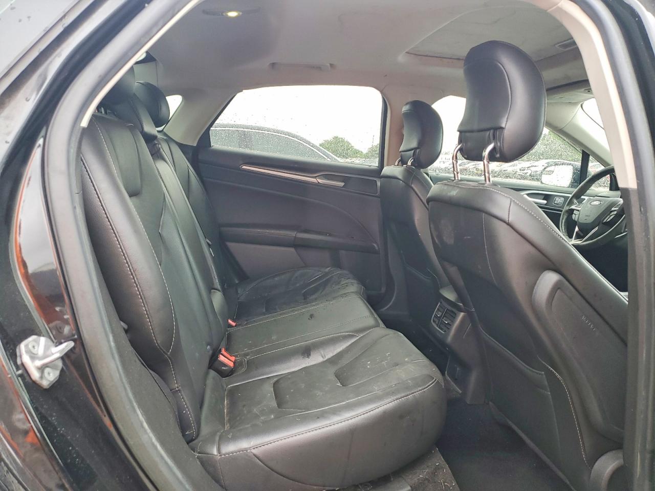2014 Ford Fusion Titanium Black vin: 3FA6P0K97ER358646