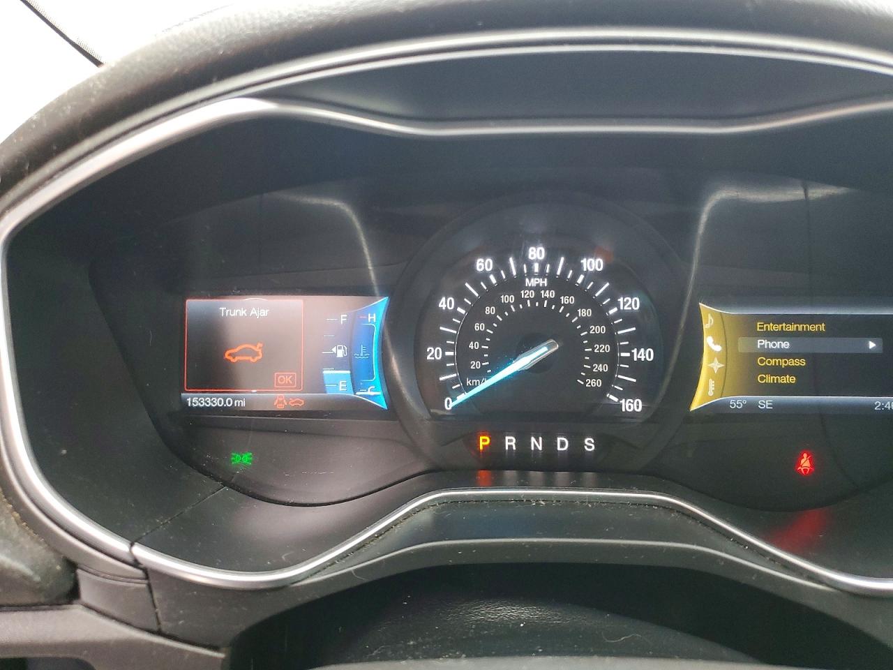 2014 Ford Fusion Titanium Black vin: 3FA6P0K97ER380758