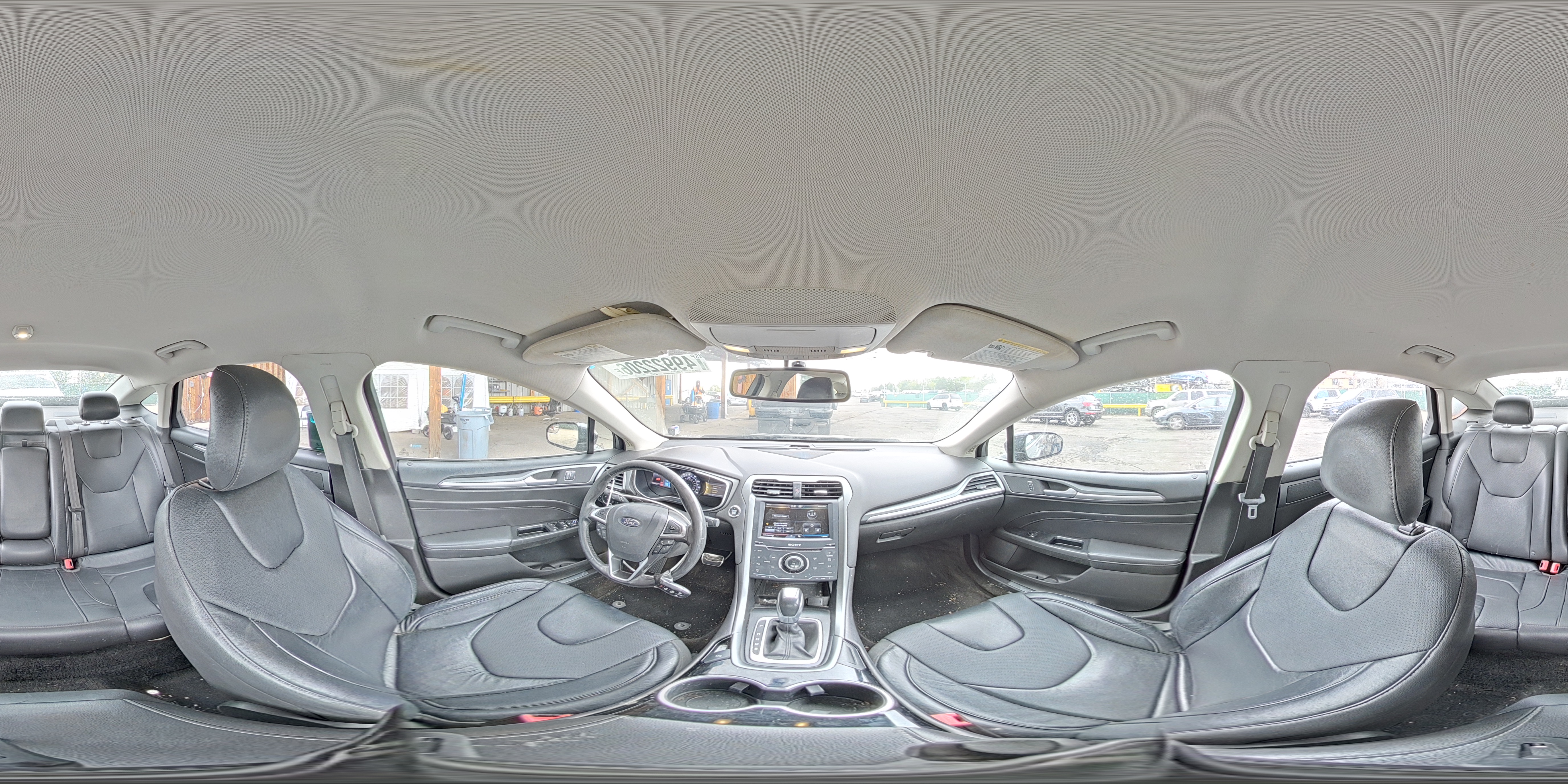 2014 Ford Fusion Titanium Black vin: 3FA6P0K97ER380758