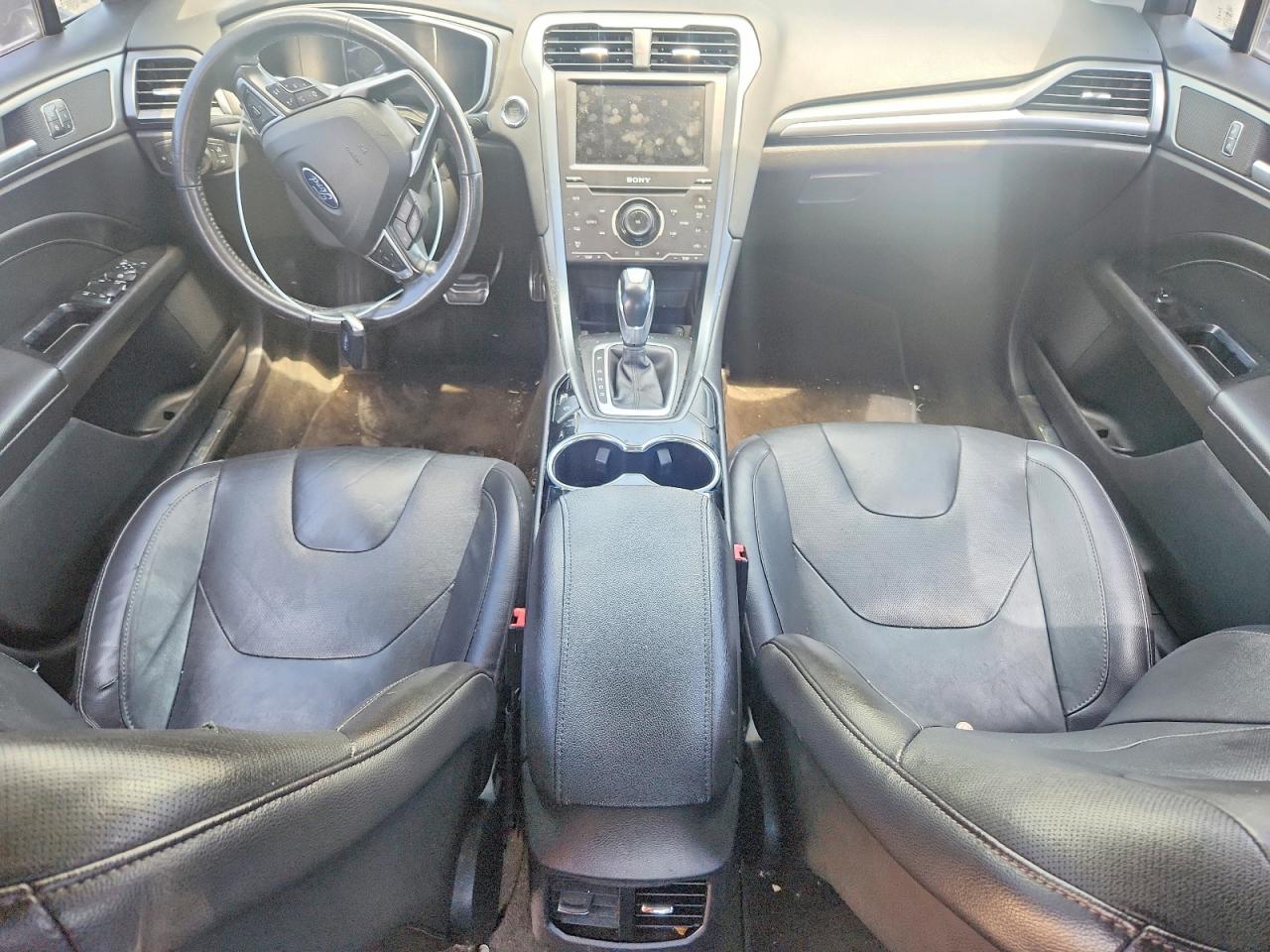 2015 Ford Fusion Titanium Gray vin: 3FA6P0K97FR130664