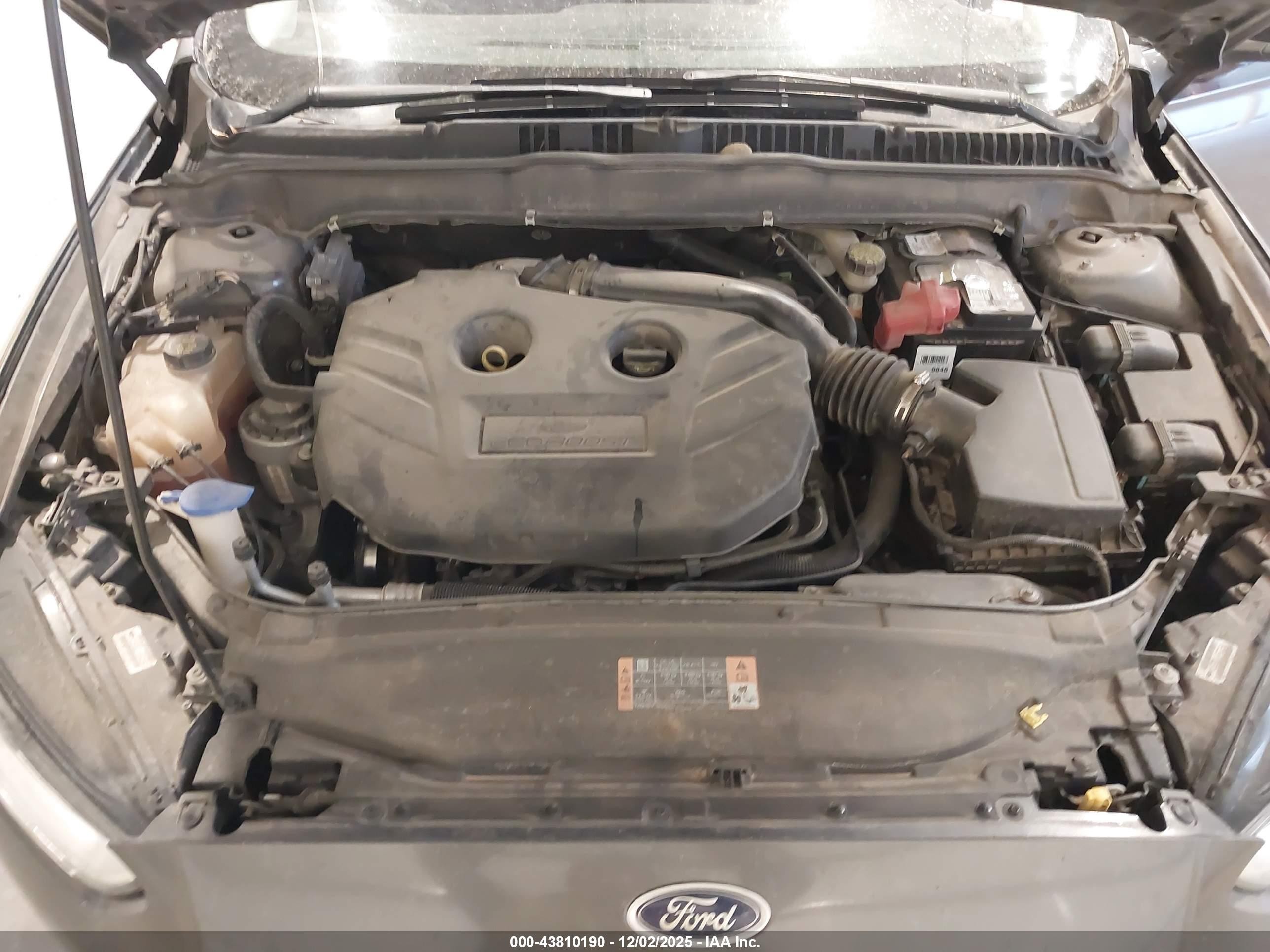 2015 Ford Fusion Titanium Gray vin: 3FA6P0K97FR170128