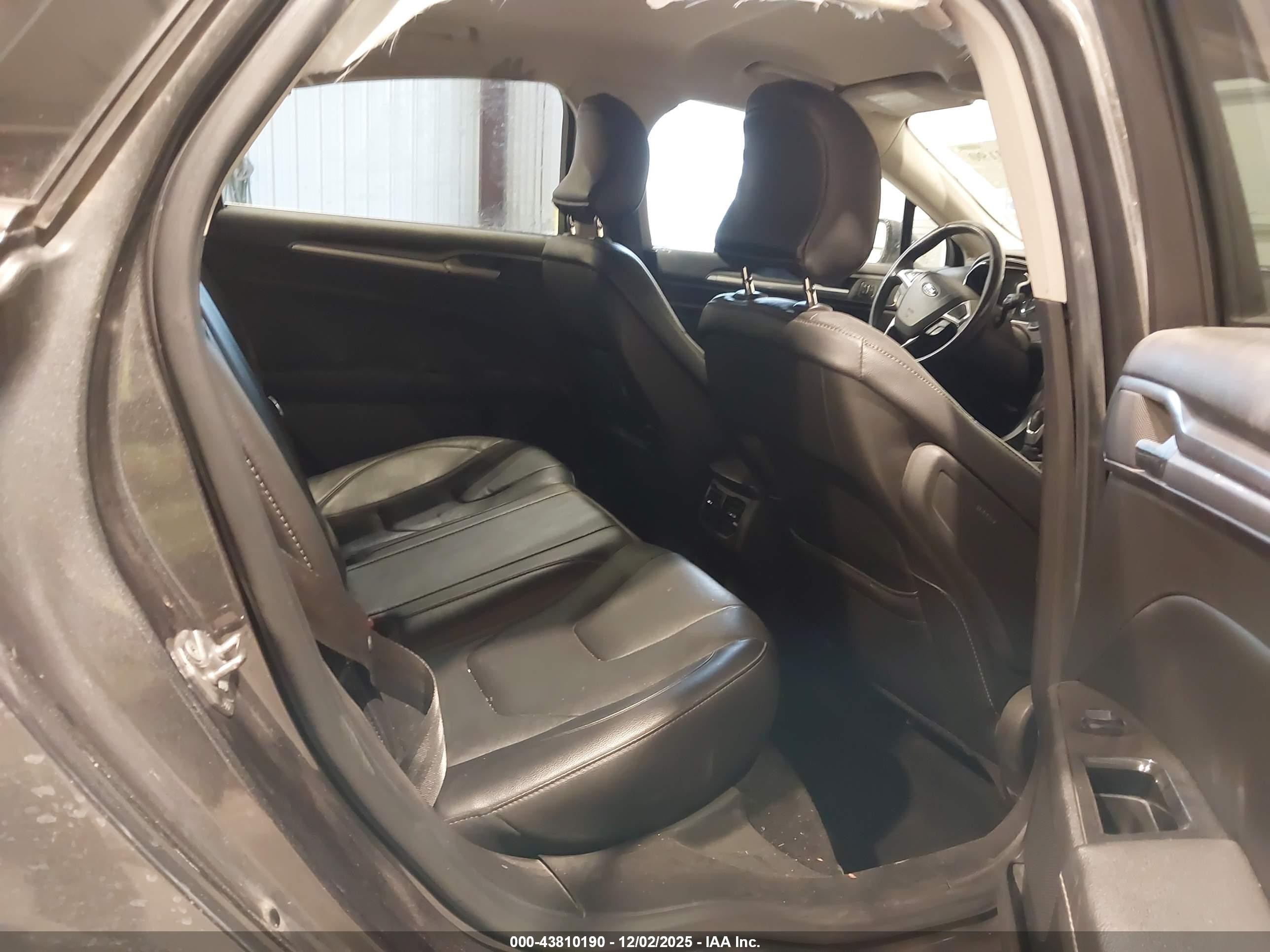 2015 Ford Fusion Titanium Gray vin: 3FA6P0K97FR170128