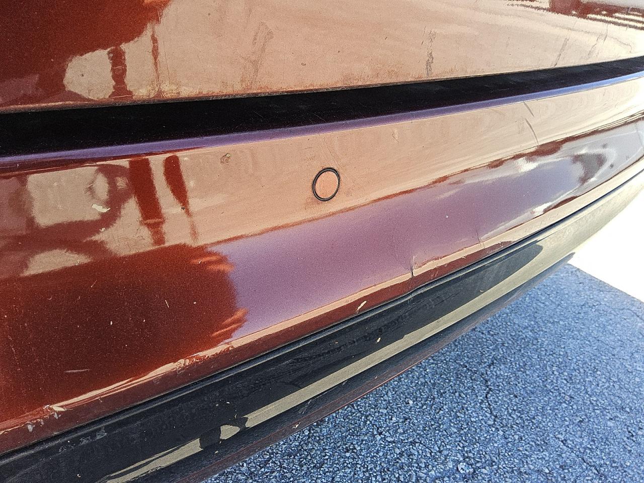 2015 Ford Fusion Titanium Brown vin: 3FA6P0K97FR269466 Damage: Rear Bumper/Cover, Dent(S) W/ Paint Dmg, 4 To 5 Inches