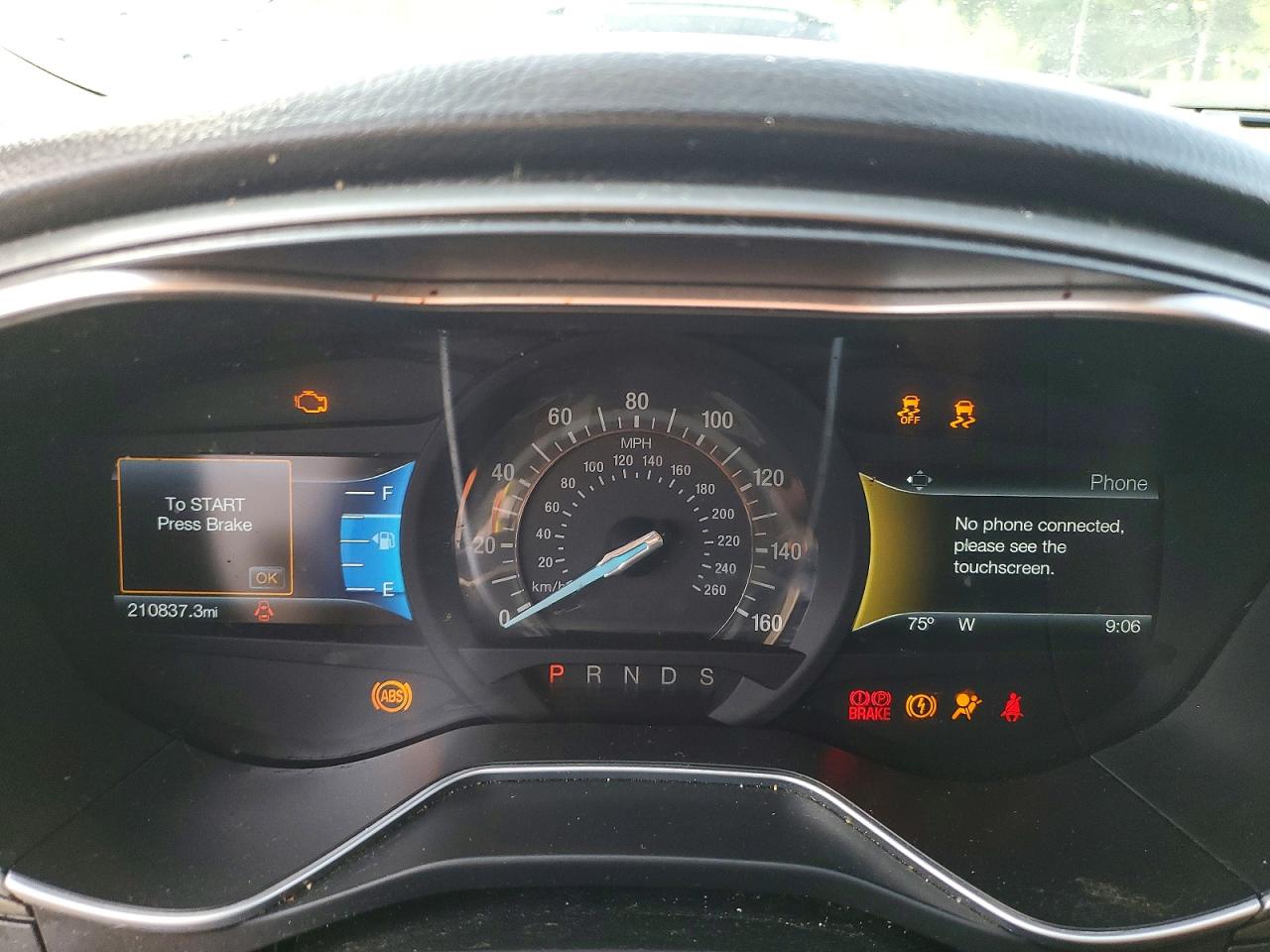 2015 Ford Fusion Titanium Бежевый vin: 3FA6P0K97FR282332
