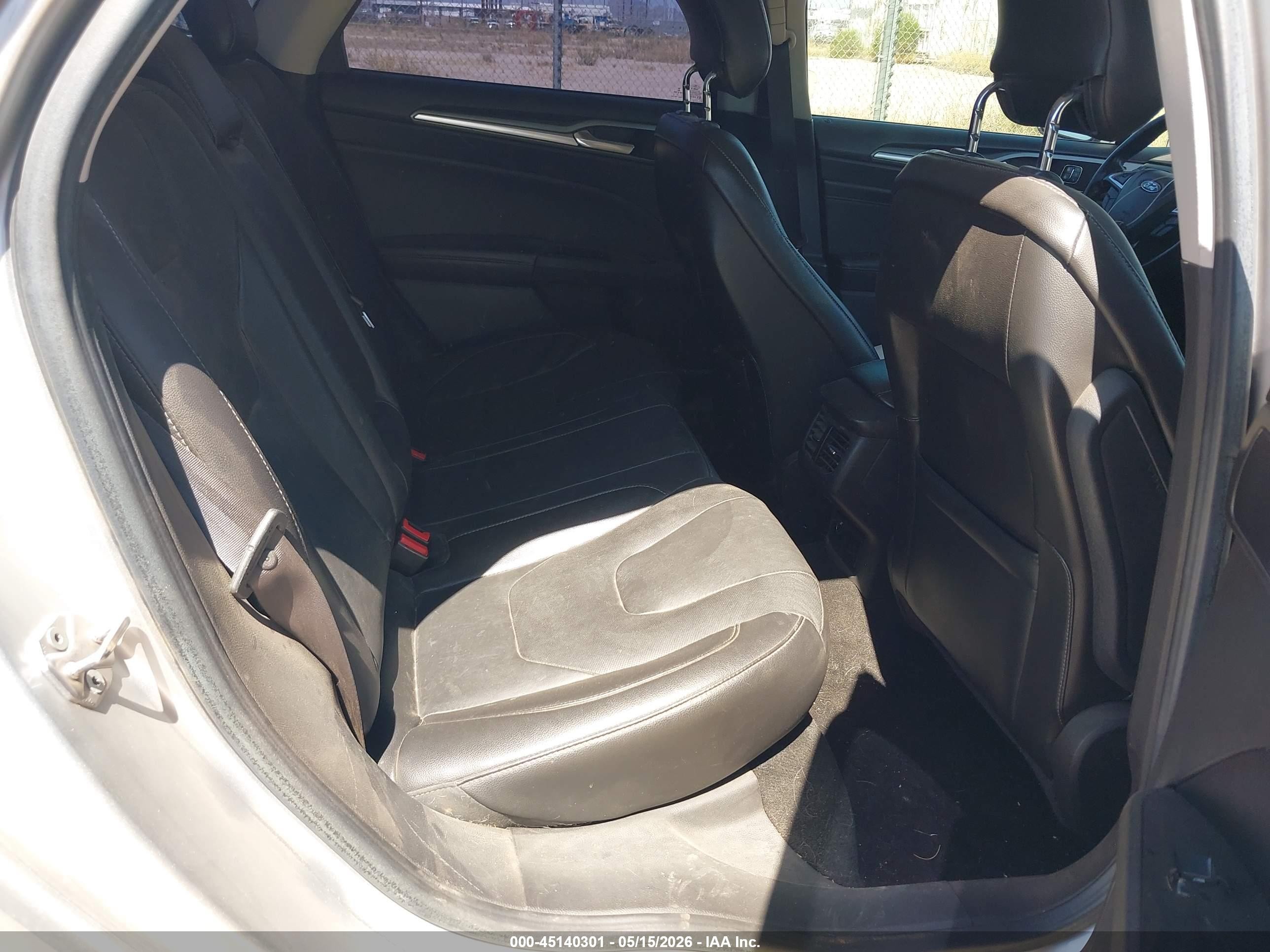 2013 Ford Fusion Titanium Серебряный vin: 3FA6P0K98DR125969