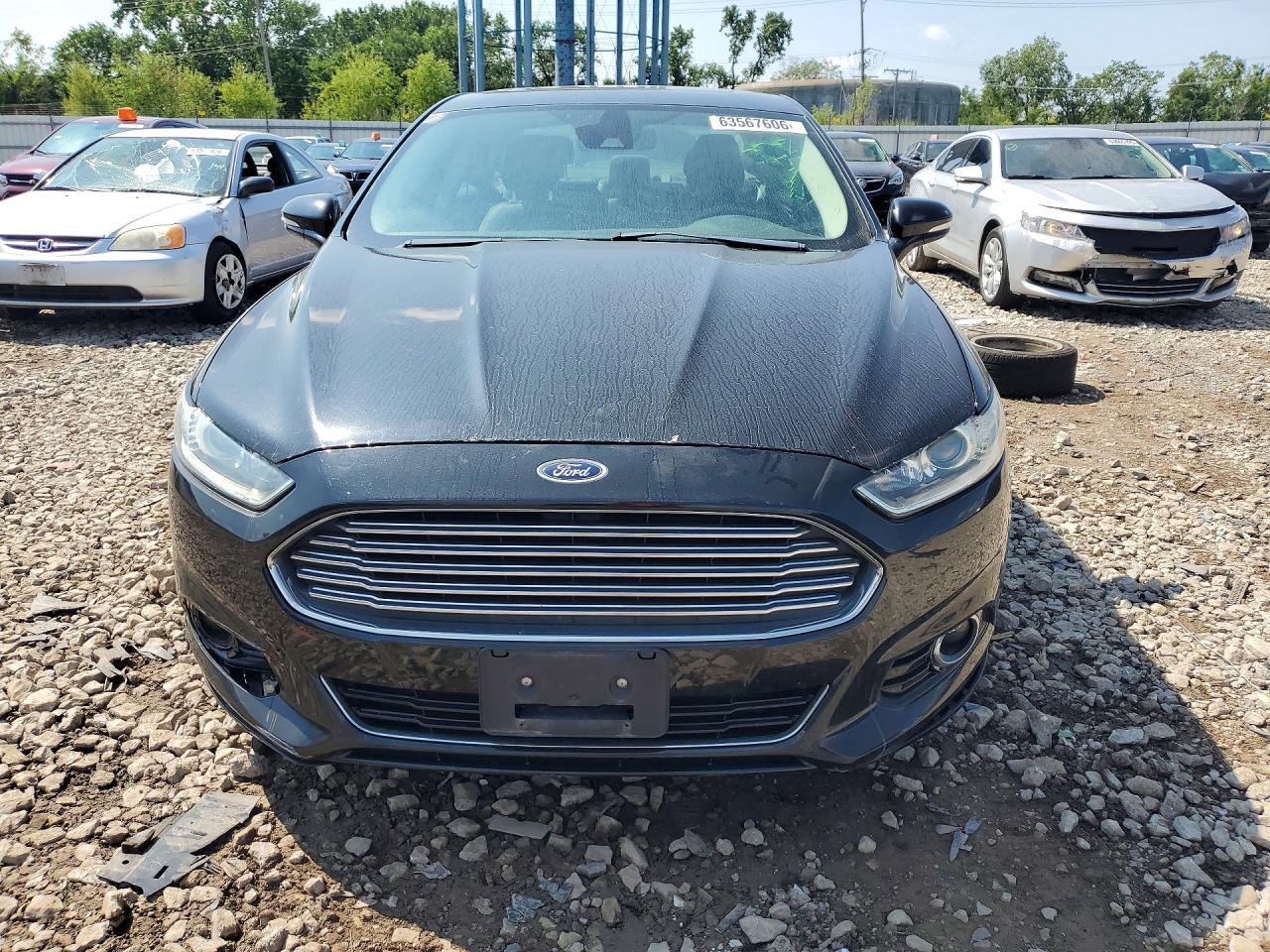 2013 Ford Fusion Titanium Black vin: 3FA6P0K98DR342129