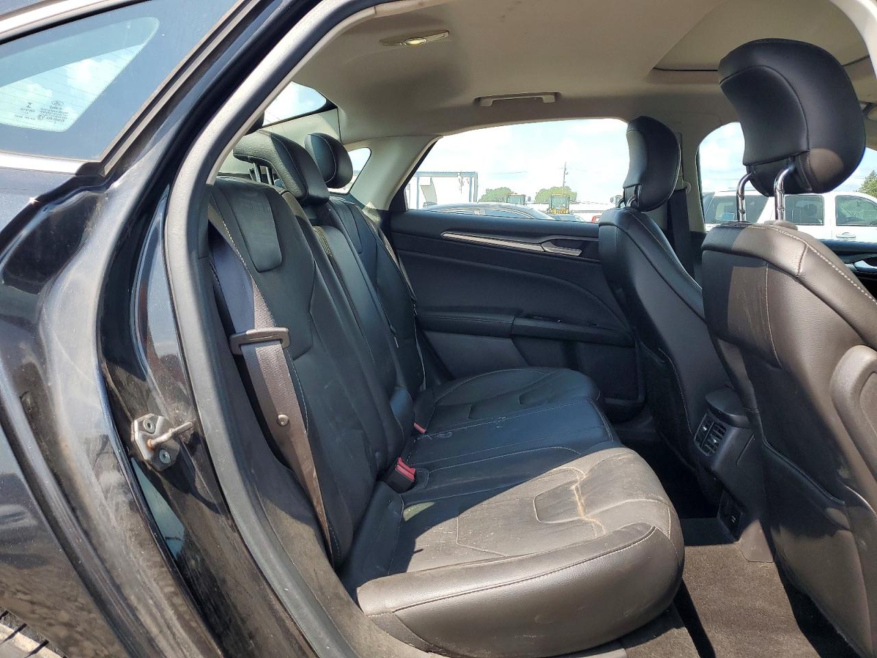 2013 Ford Fusion Titanium Black vin: 3FA6P0K98DR342129