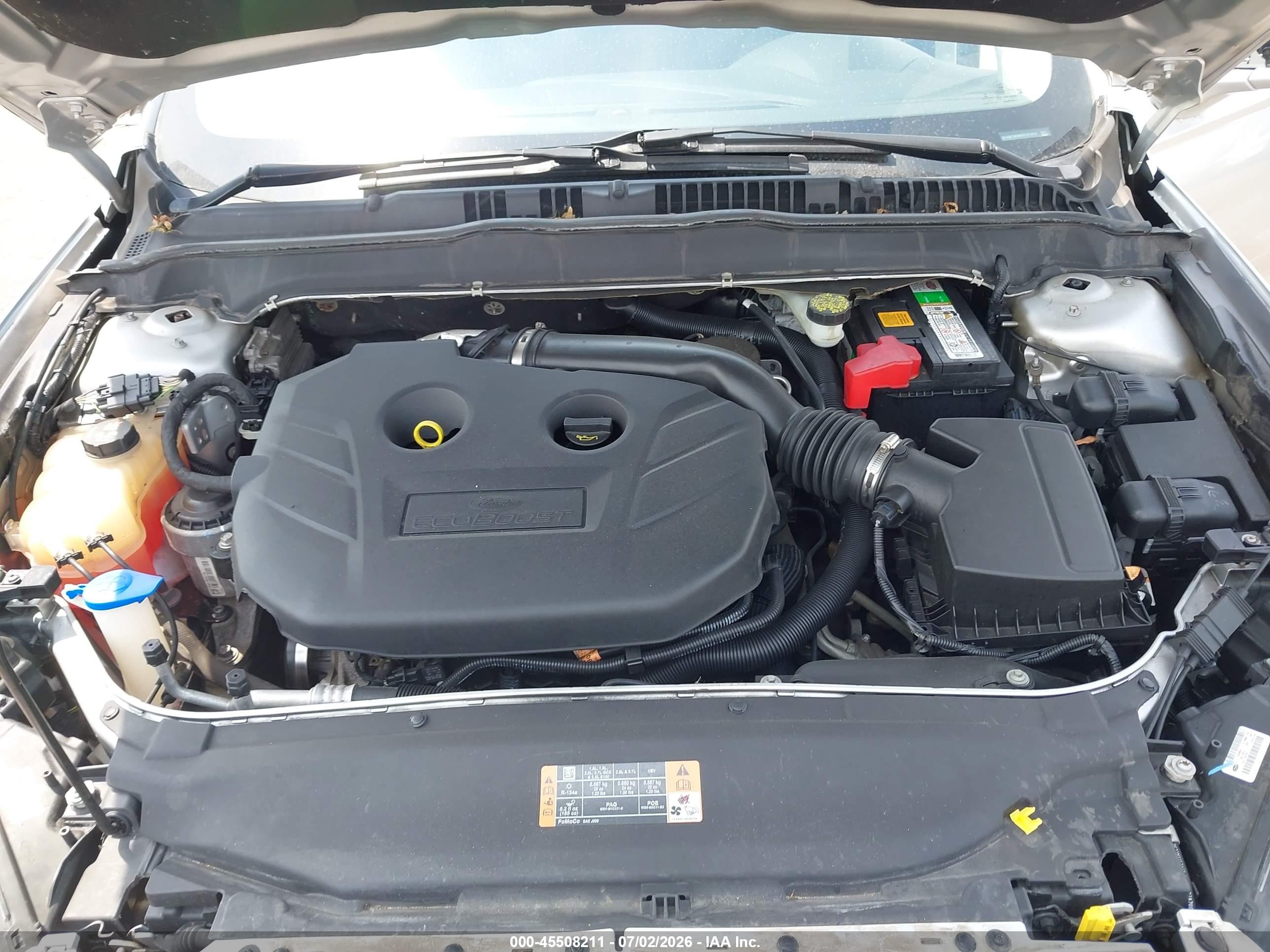 2014 Ford Fusion Titanium Серебряный vin: 3FA6P0K98ER121972