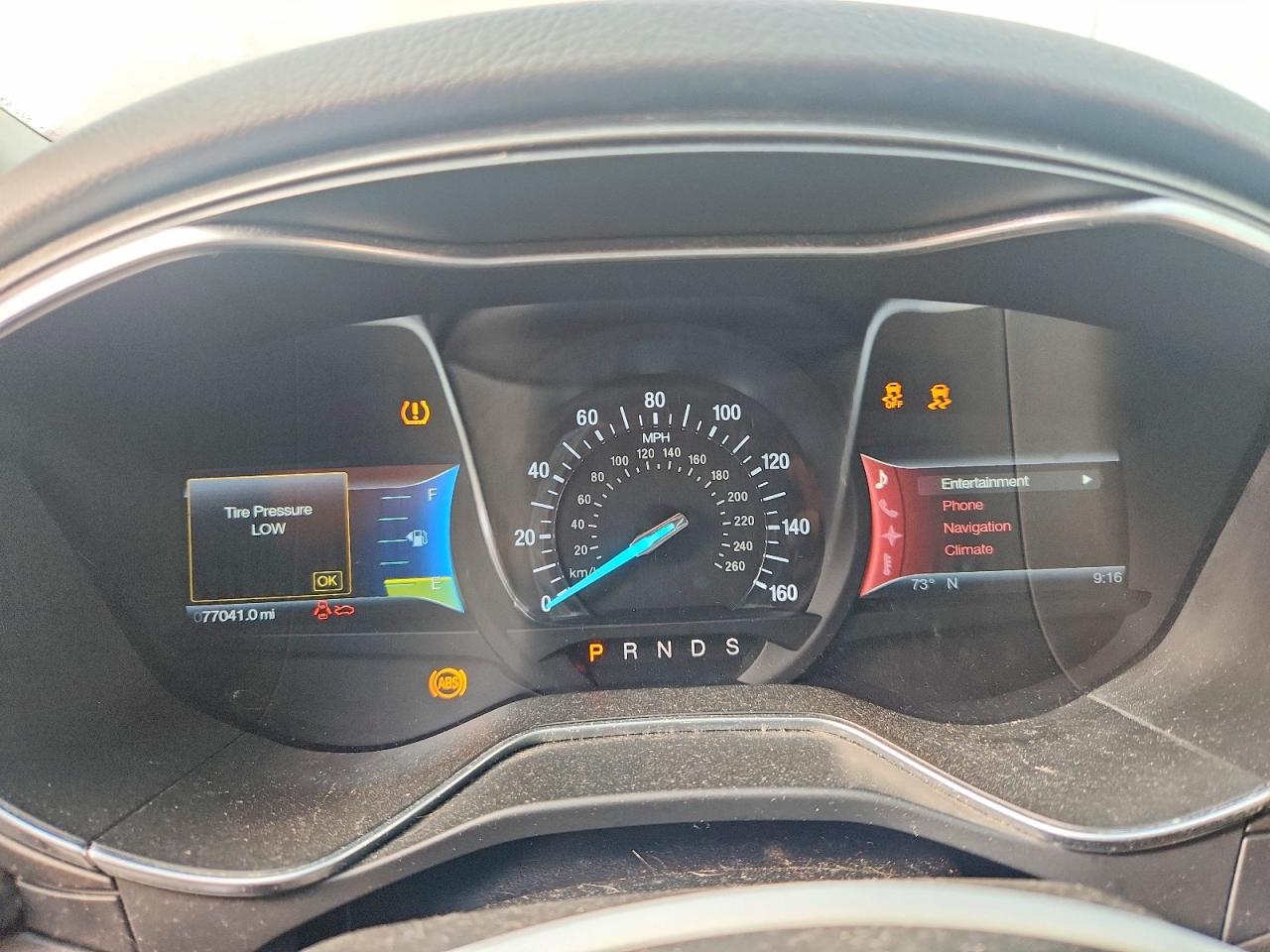2014 Ford Fusion Titanium Red vin: 3FA6P0K98ER201580