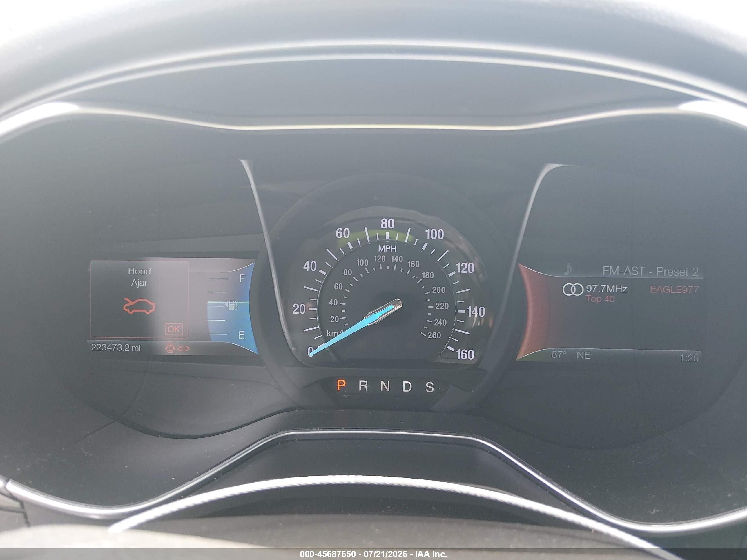 2014 Ford Fusion Titanium White vin: 3FA6P0K98ER239455