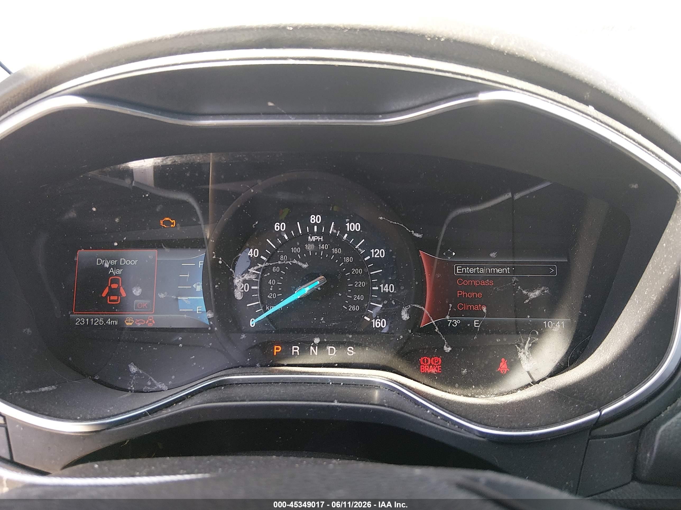 2015 Ford Fusion Titanium White vin: 3FA6P0K98FR268147