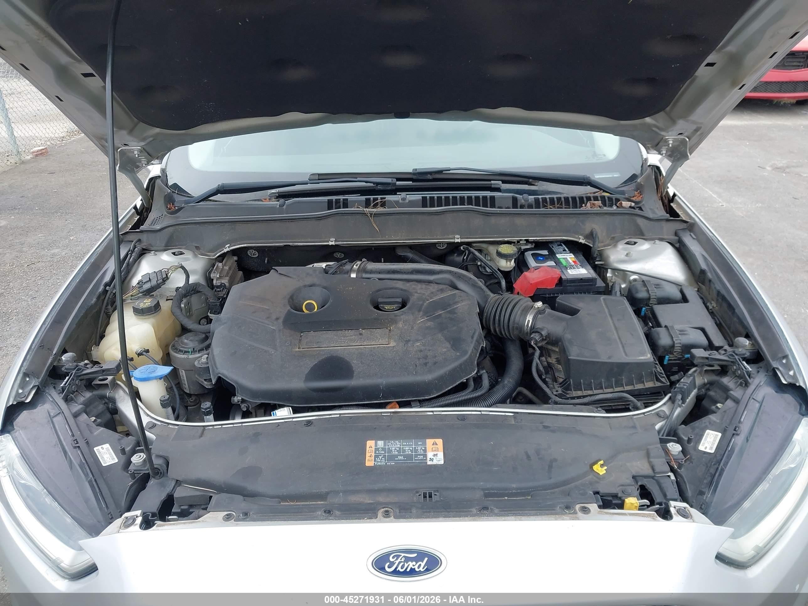 2015 Ford Fusion Titanium Silver vin: 3FA6P0K98FR268181