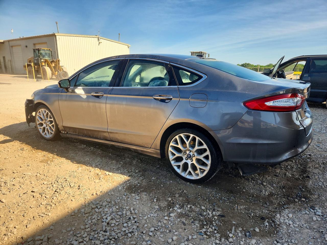 2013 Ford Fusion Titanium Charcoal vin: 3FA6P0K99DR258918